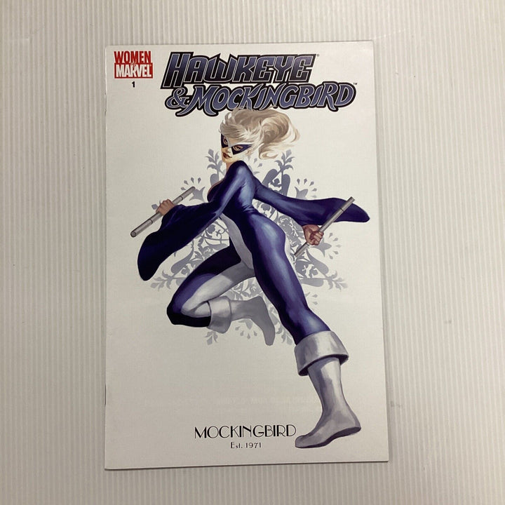 Hawkeye & Mockingbird #1 2010 Women Of Marvel Variant Cover