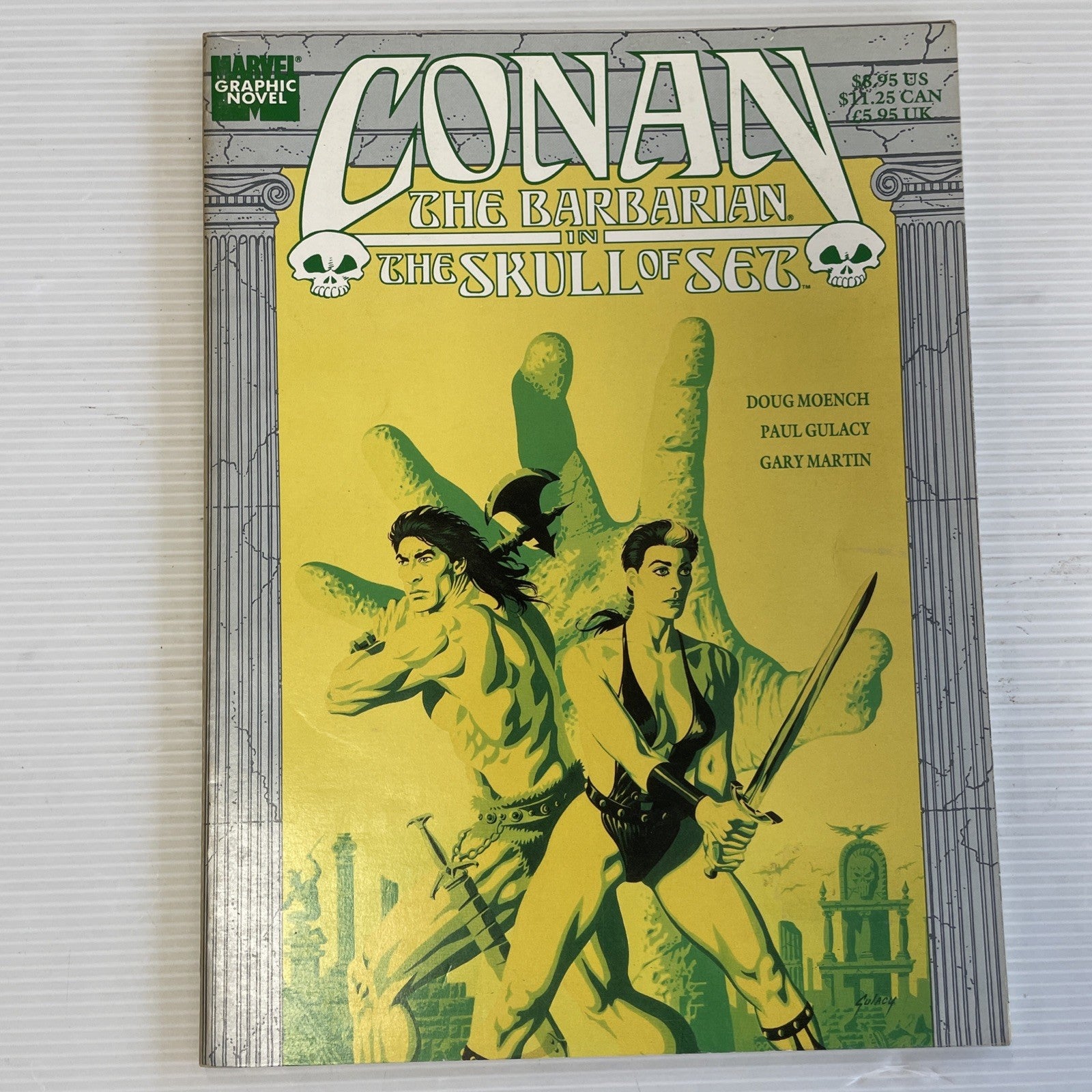 Conan the Barbarian in The Skull of Set Graphic Novel 19890