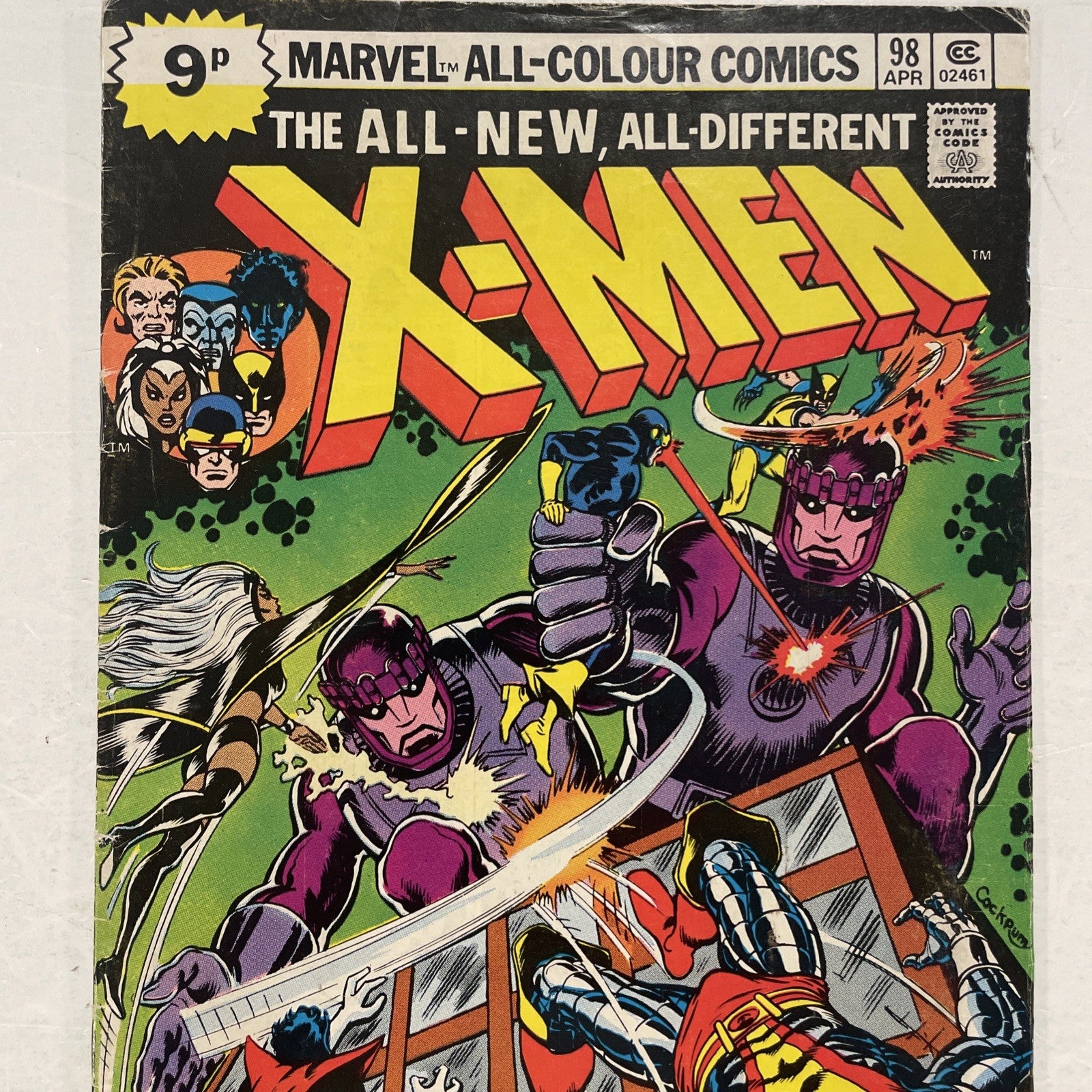 X-Men #98 1976 VG+ 1st Appearance Of Lilandra Stan Lee & Jack Kirby Cameo Pence1
