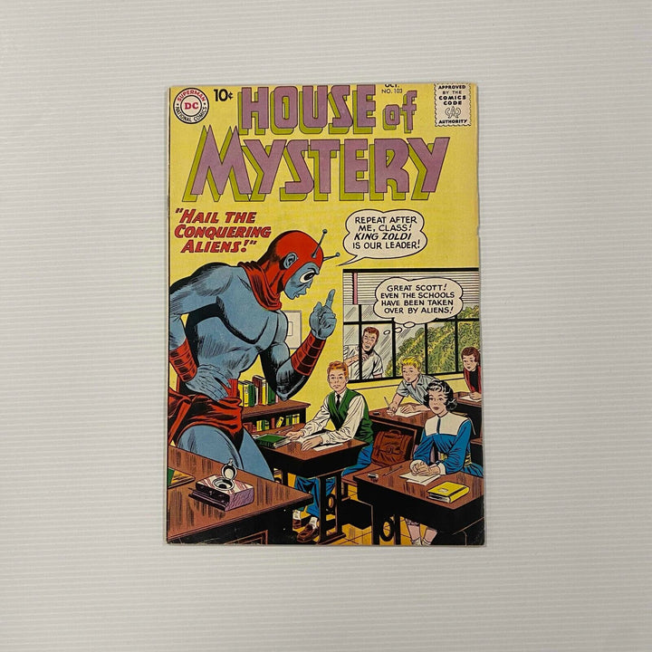 DC Comics House of Mystery #103 1960 FN/VF Cent Copy