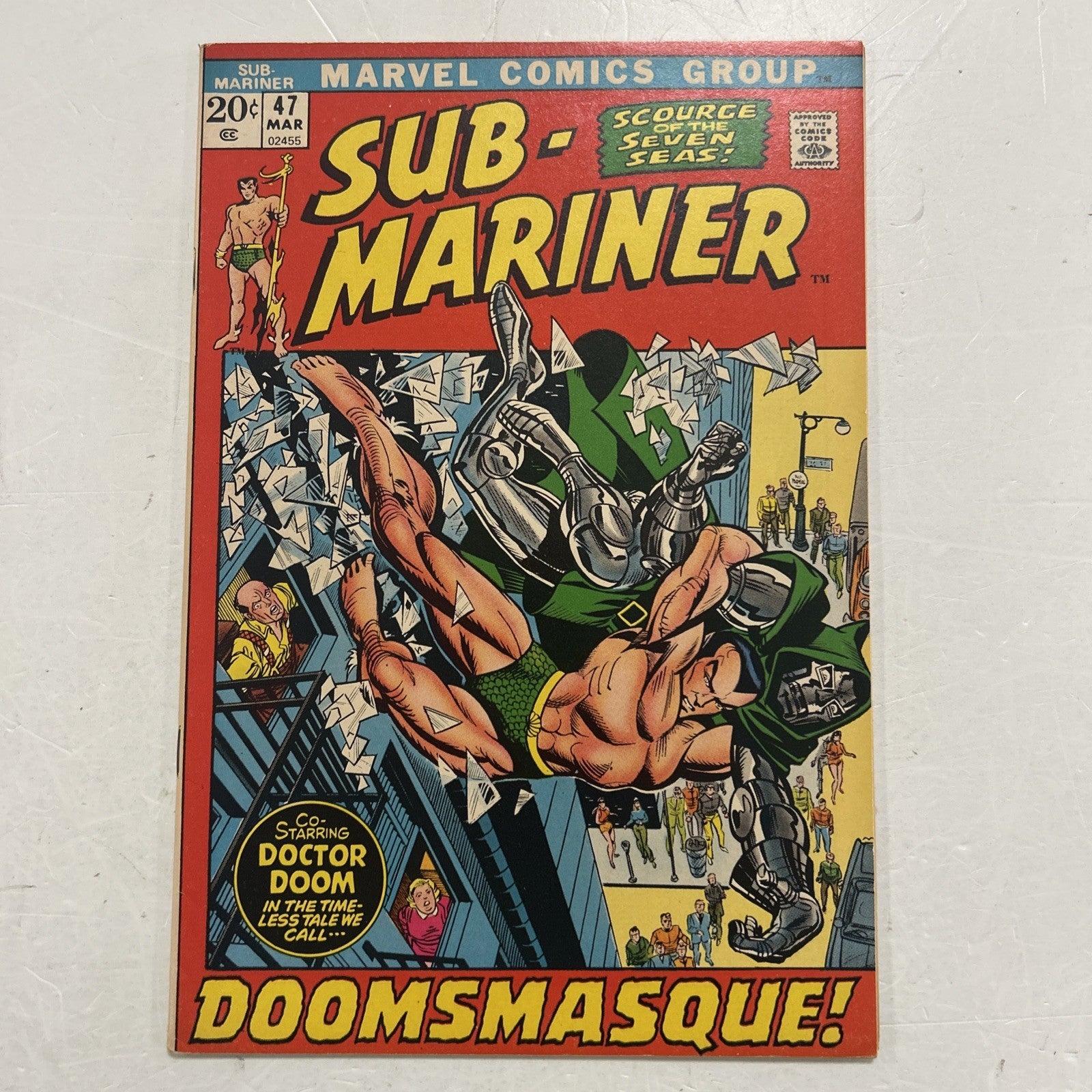 The Sub-Mariner #47 1972 FN/VF0