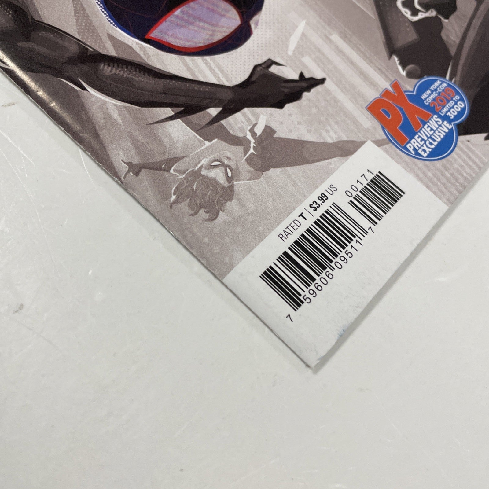 Spider-verse #1 2019 NM NYCC PX Preview Variant3