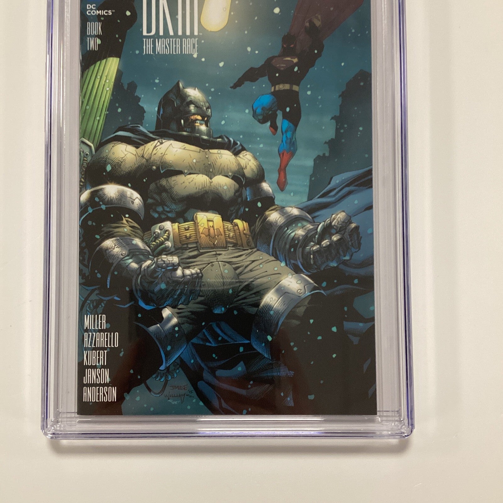 Dark Knight III Master Race #2 2016 CGC 9.6 Jim Lee 1:500 Variant Cover2