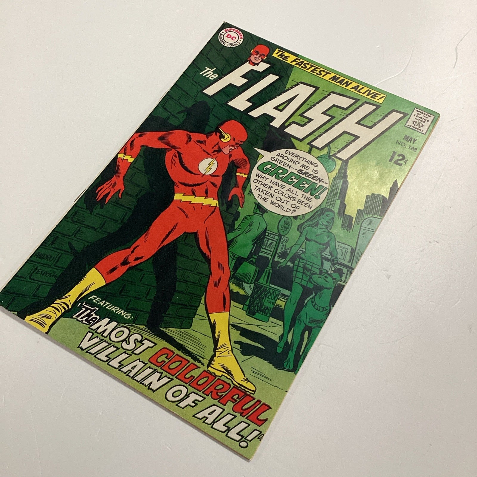 Flash #188 1969 FN/VF6
