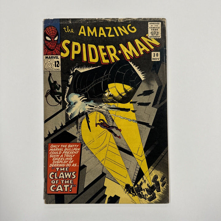 Amazing Spider-man #30 1965 GD/VG Cent Copy 1st Appearance Of Cat Burglar **