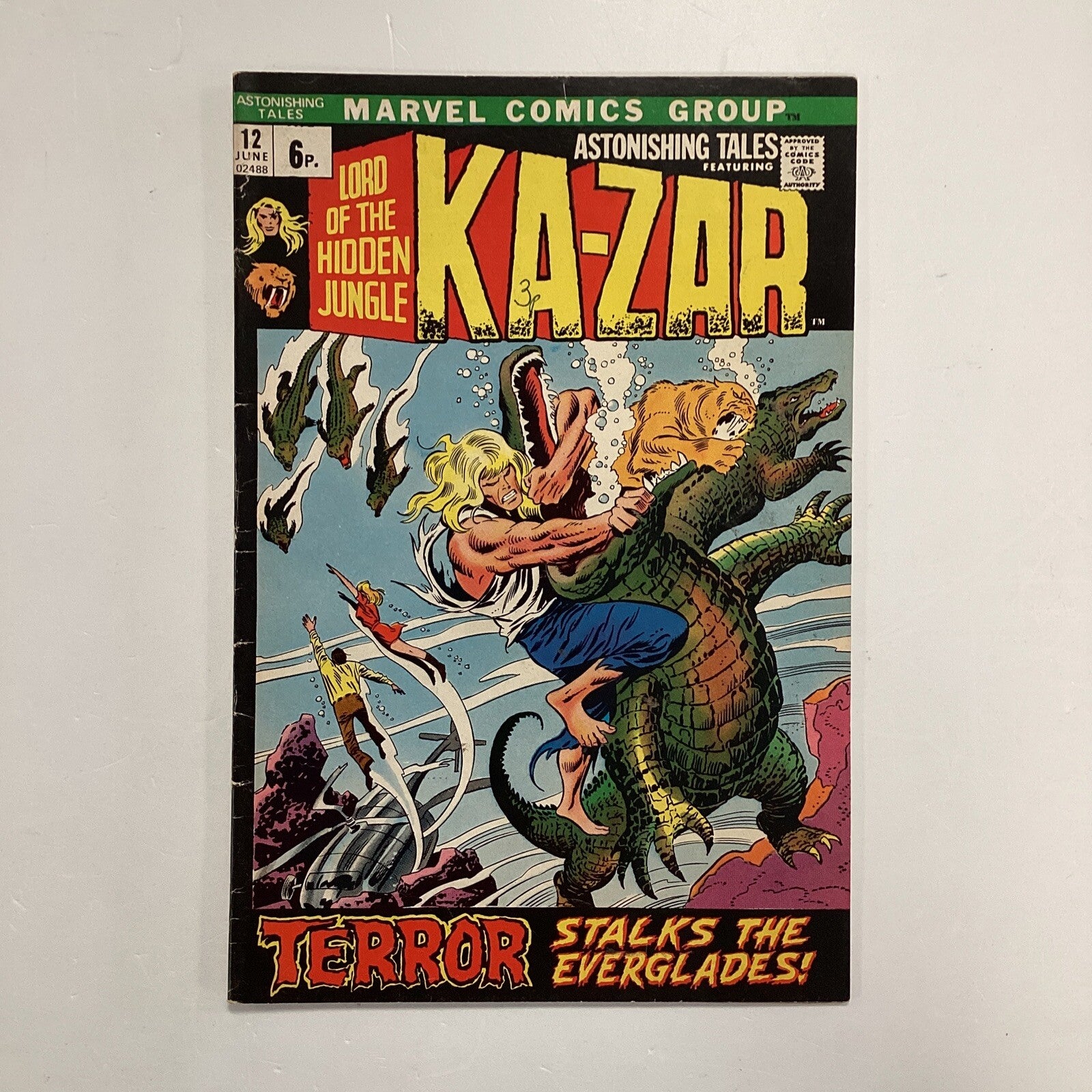 Astonishing Tales #12 1972 VG 1st Appearance and Origin of Man-thing in standard0