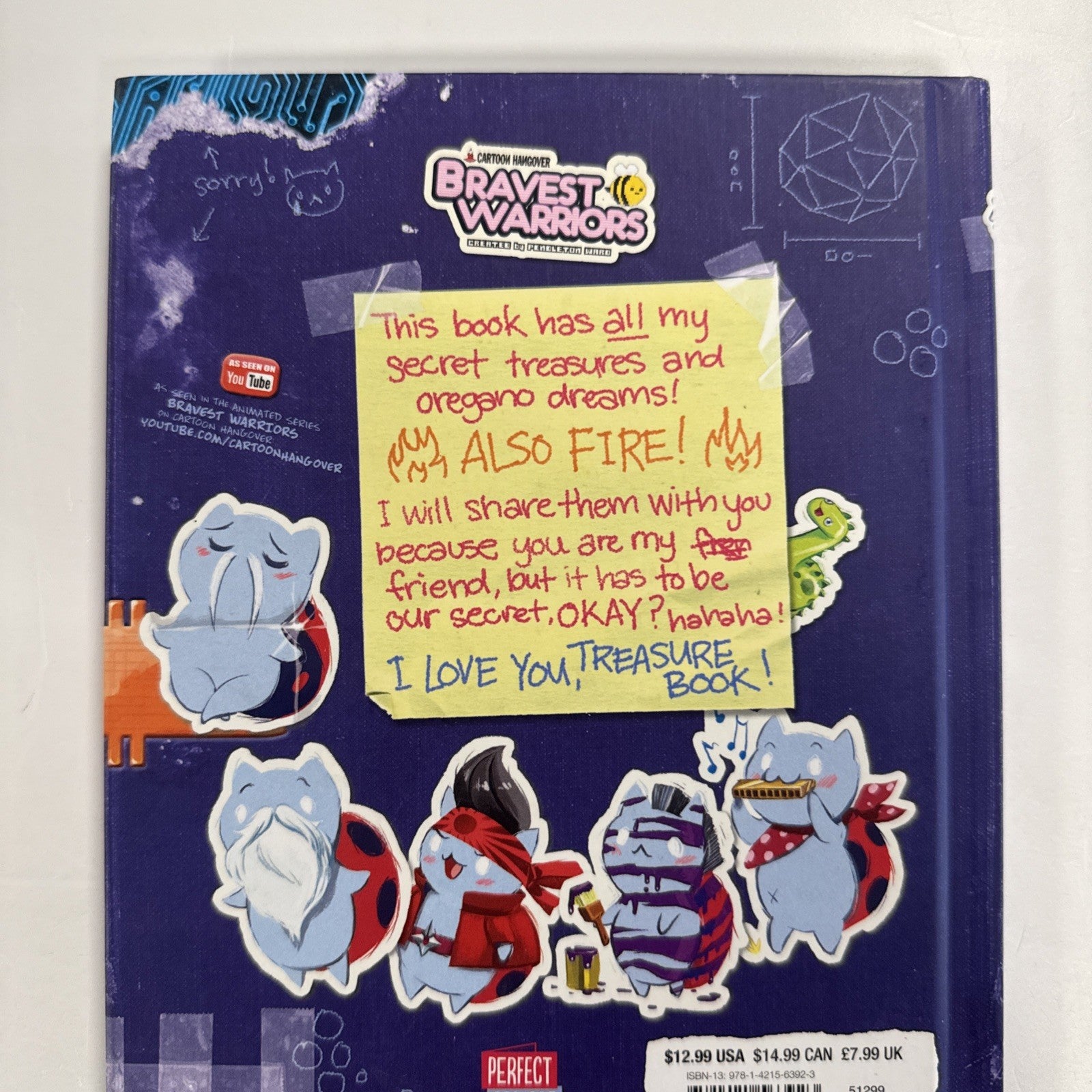 Bravest Warriors Presents: Catbug's Treasure Book 2014 HC 1st Print4