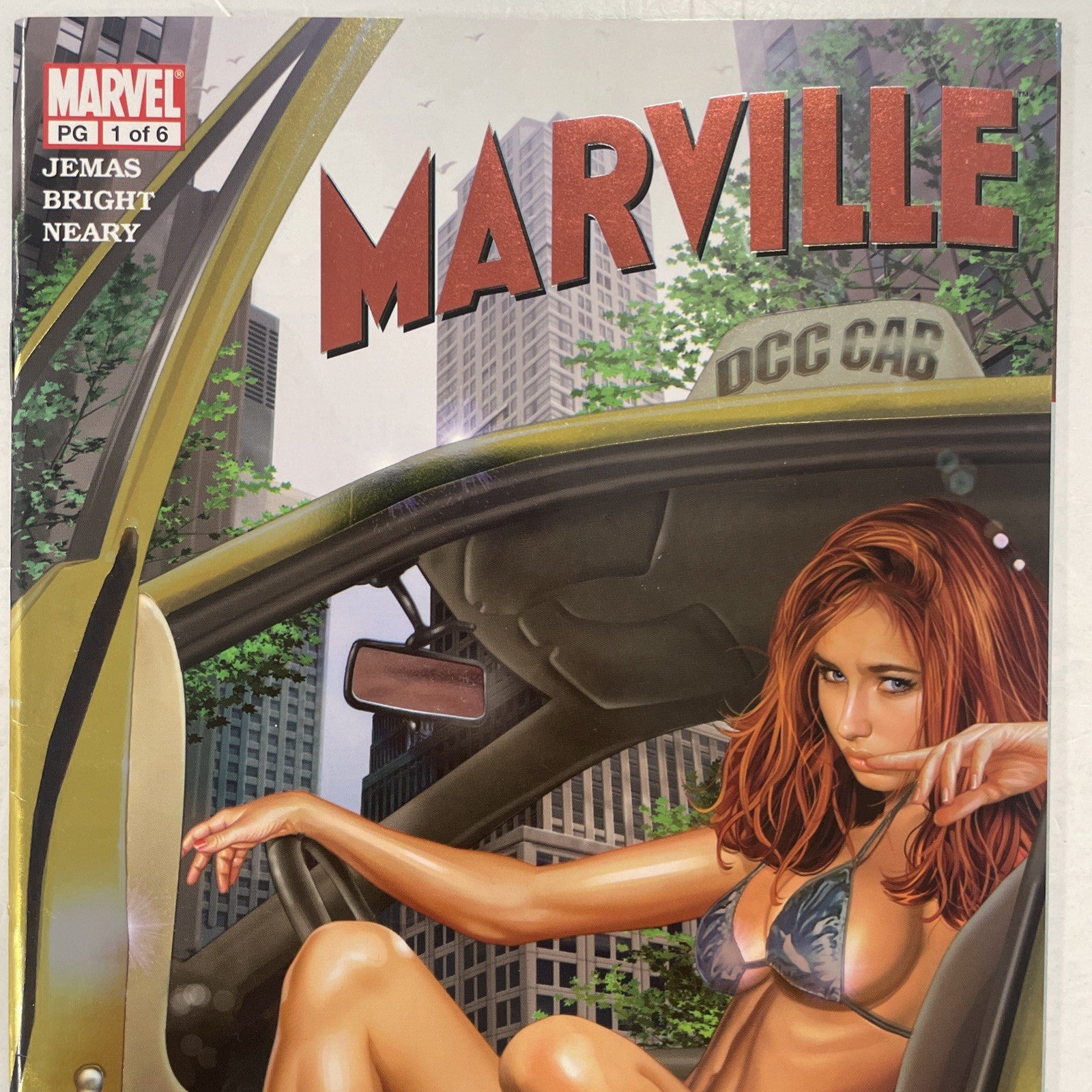 Marville #1 2002 VF Foil Cover MARVEL1
