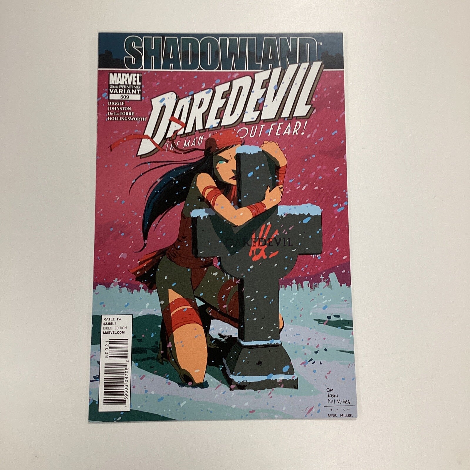 Daredevil #509 2010 VF/NM 2nd Print Variant0