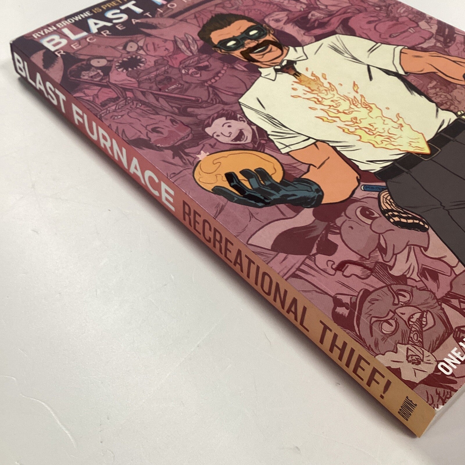 Blast Furnace Recreational Thief! Browne 2015 Graphic Novel2