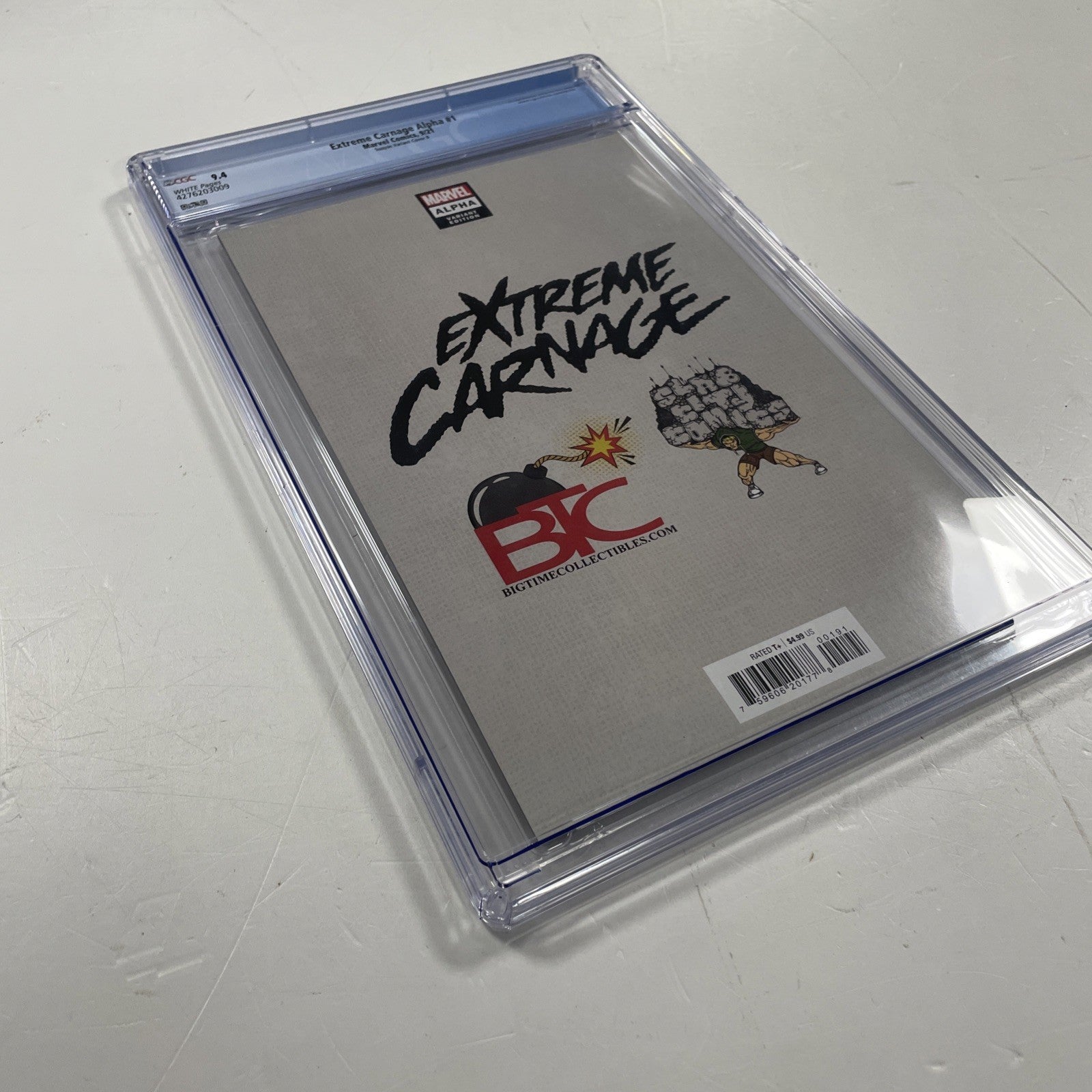 Extreme Carnage Alpha #1 2021 CGC 9.4 White Pages Mico Suayan Virgin Variant5