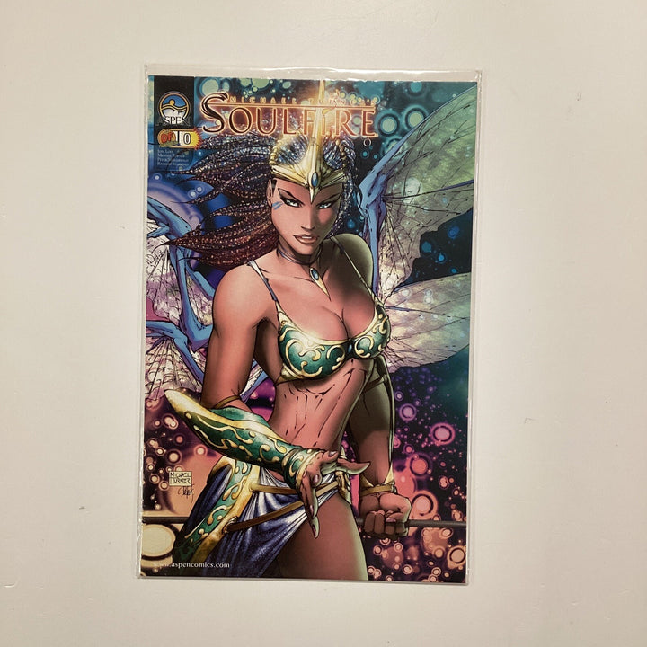 Soulfire #0 2004 Dynamic Forces Variant Cover Aspen Comic0
