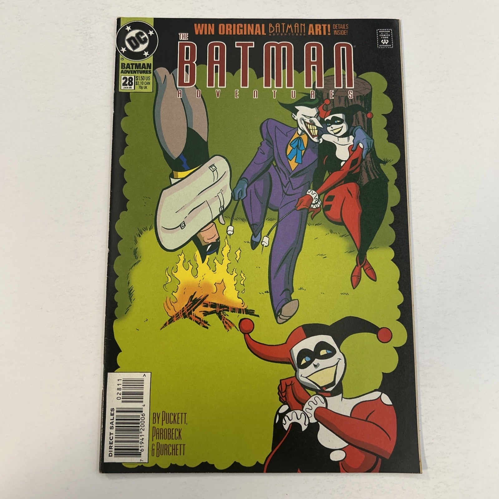 Batman Adventures #28 1995 FN/VF 4th Appearance Harley Quinn0