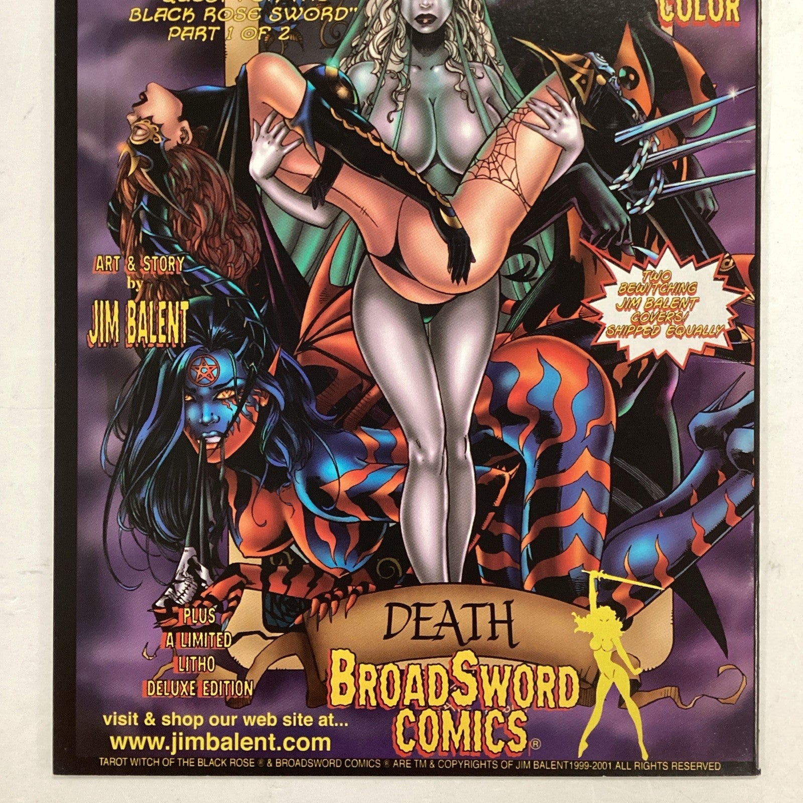 Tarot Witch Of The Black Rose #9 2001 VF/NM Variant6
