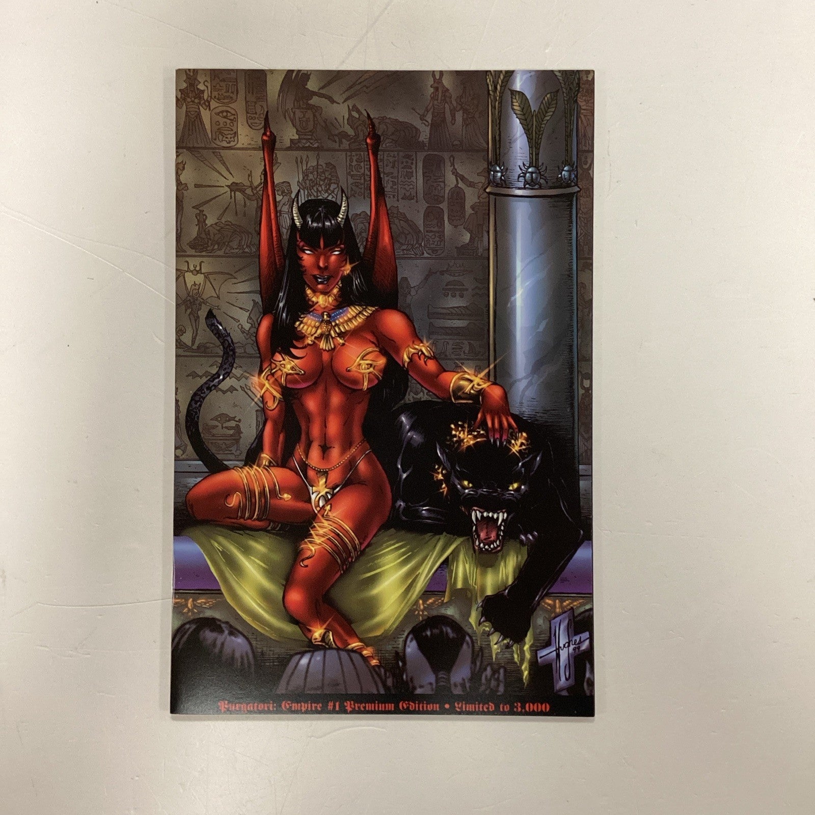 Purgatori Empire #1 2000 VF/NM Premium Edition 1/000 Chaos Comics Steven Hughes0
