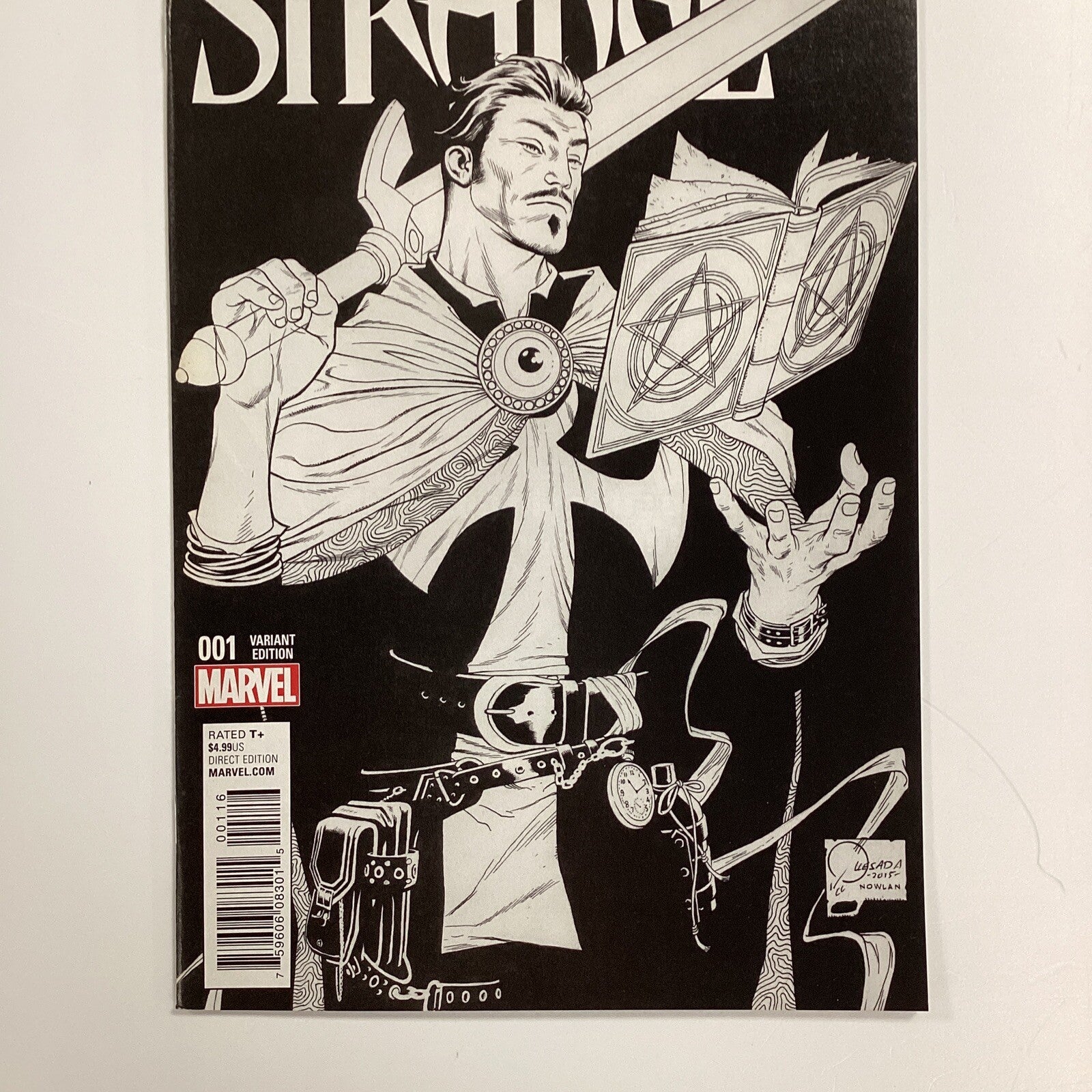 Doctor Strange #1 2015 NM+ 1:150 Joe Quesada Black & White Variant2