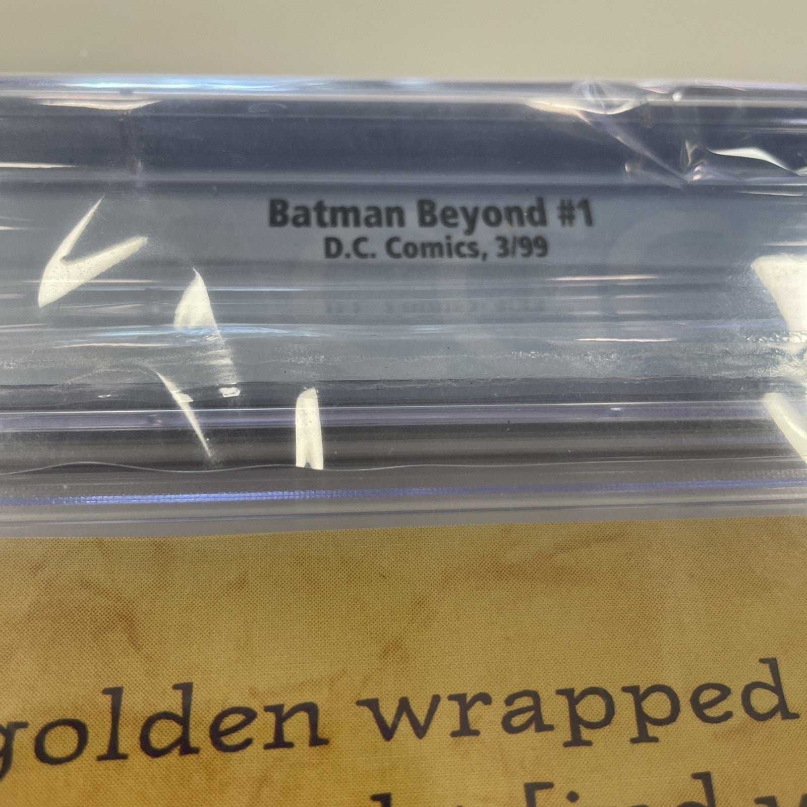 Batman Beyond #1 1999 CGC 9.8 White Pages 1st Appearance of Terry McGinnis5