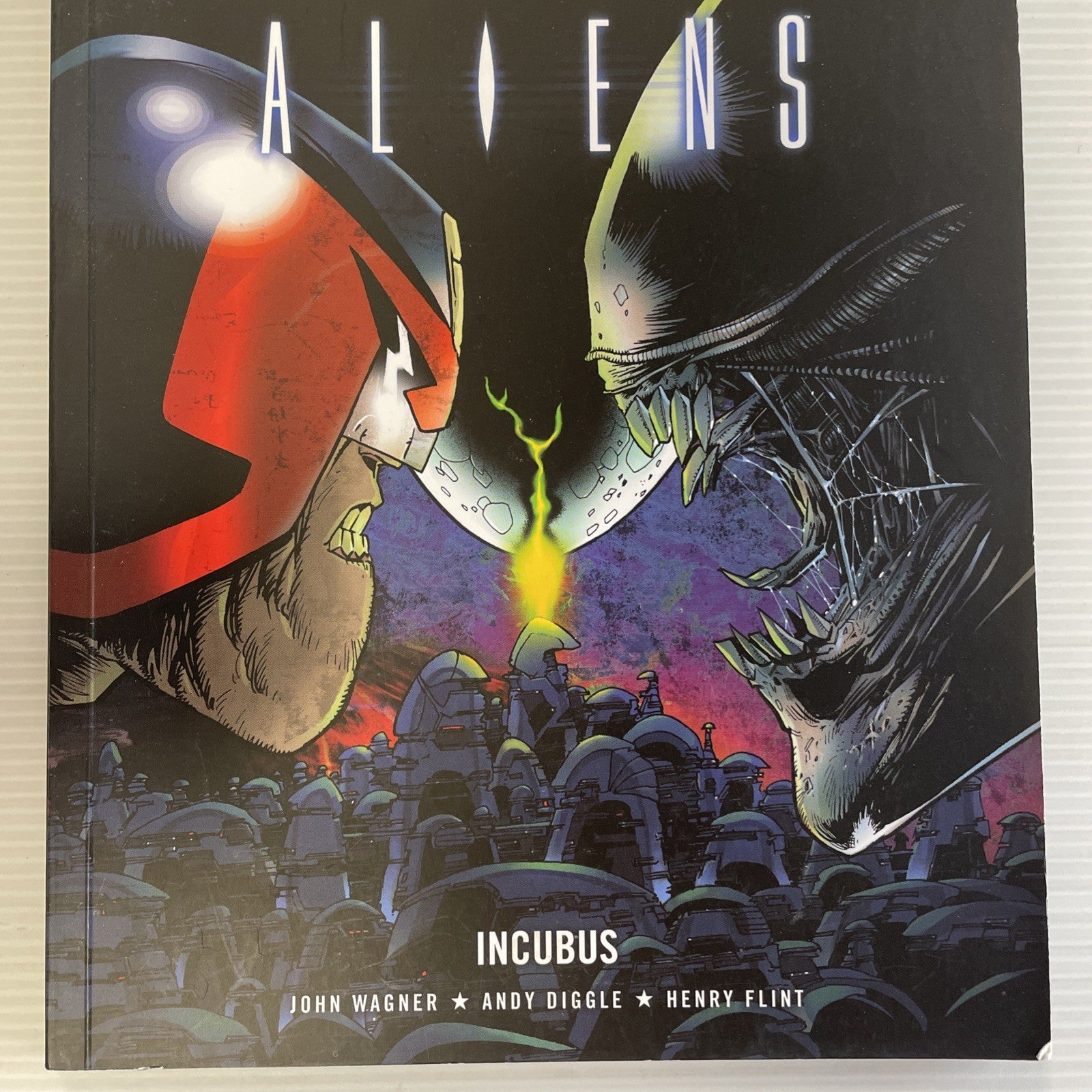 Judge Dredd vs Aliens Incubus by John Wagner 2012 TPB Graphic Novel2