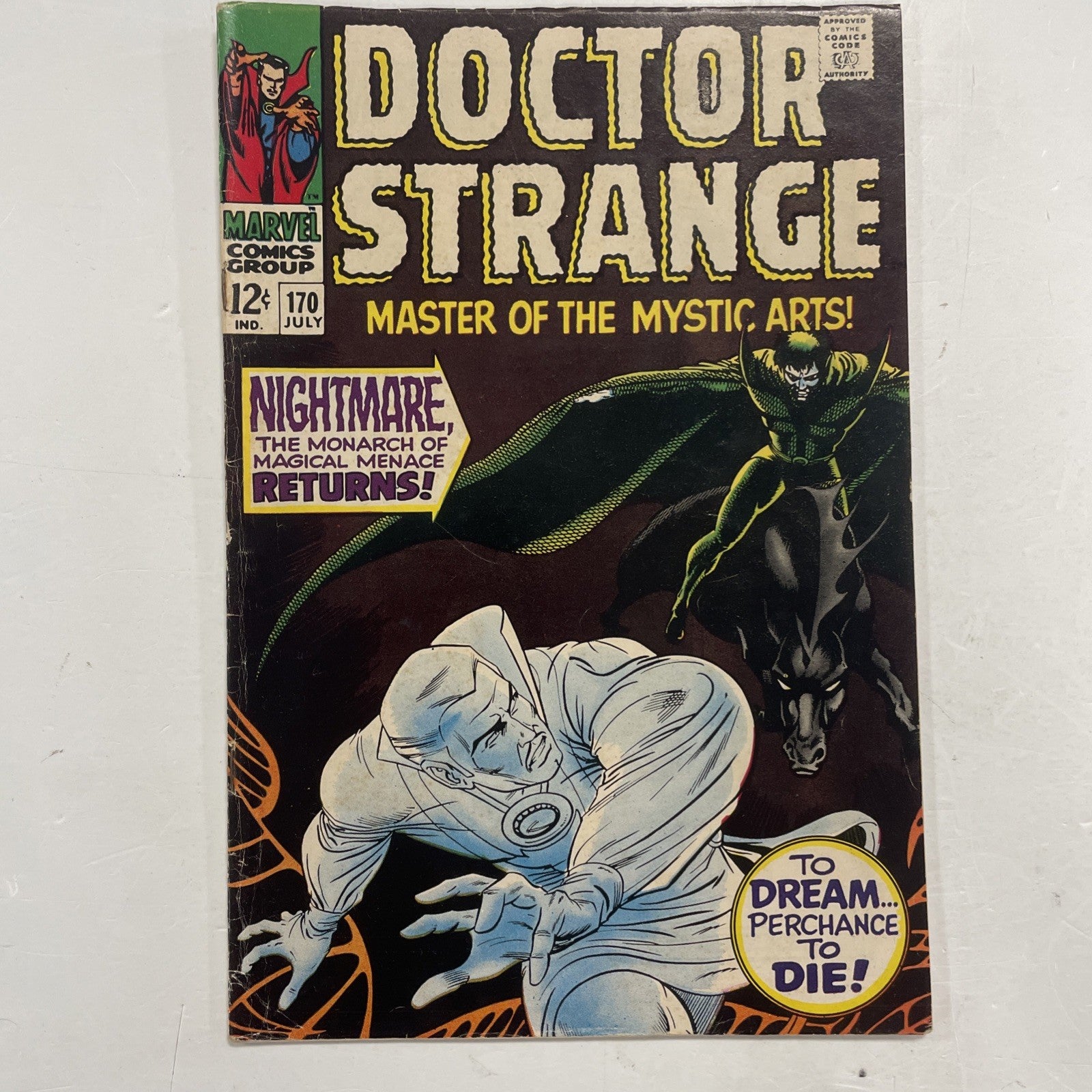 Doctor Strange #170 VG 1st Nightmare cover0
