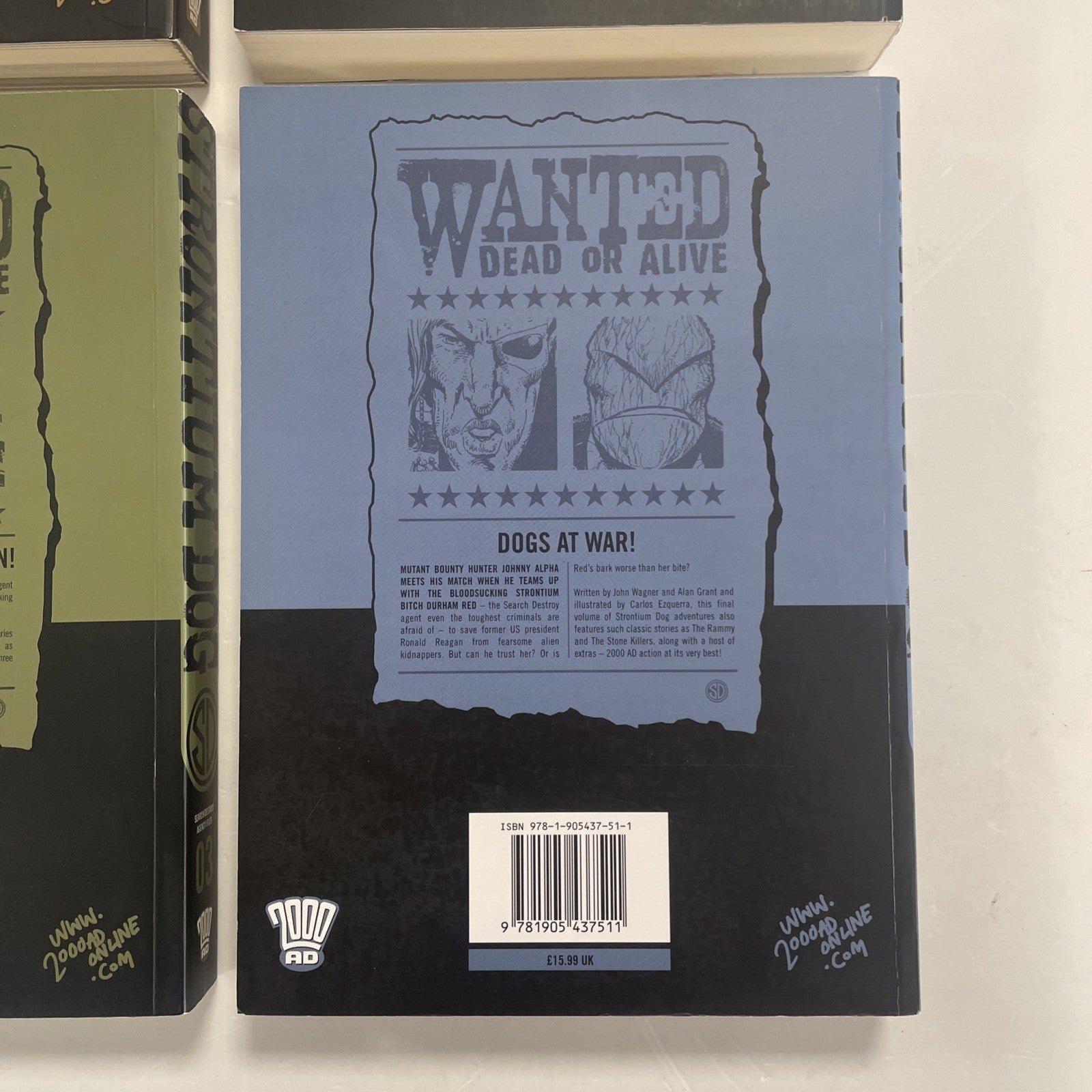 Strontium Dog: Search/Destroy Agency Files Vol 01-03 Graphic Novel 2000AD10