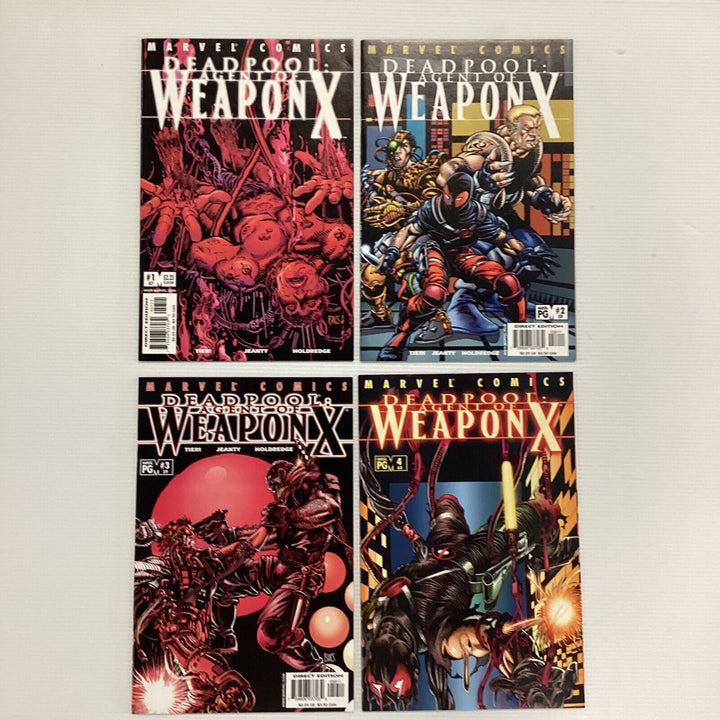 Deadpool #57-60 2002 VF/NM #1-4 Weapon X