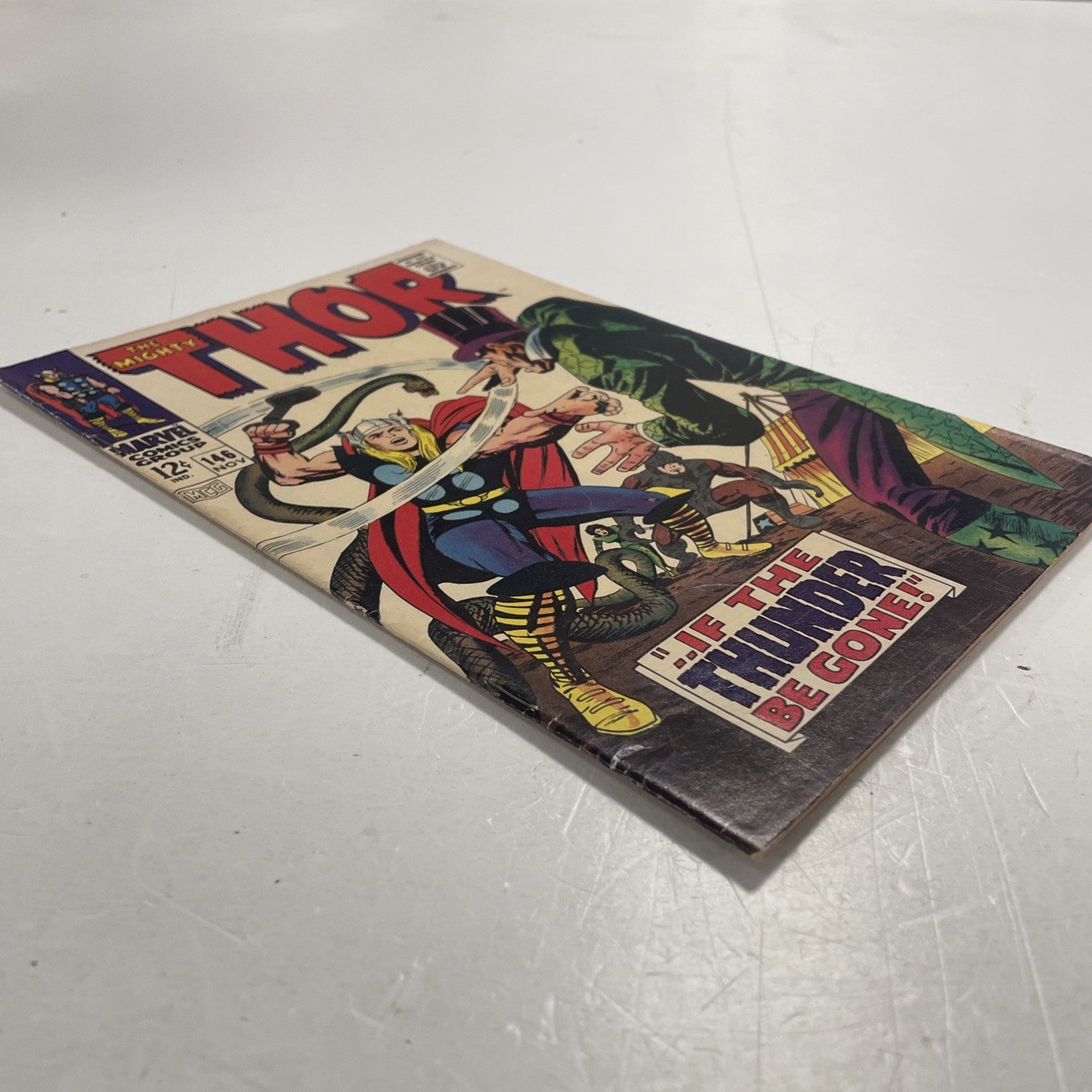 The Mighty Thor #146 1967 FN- Origin of The Inhumans3