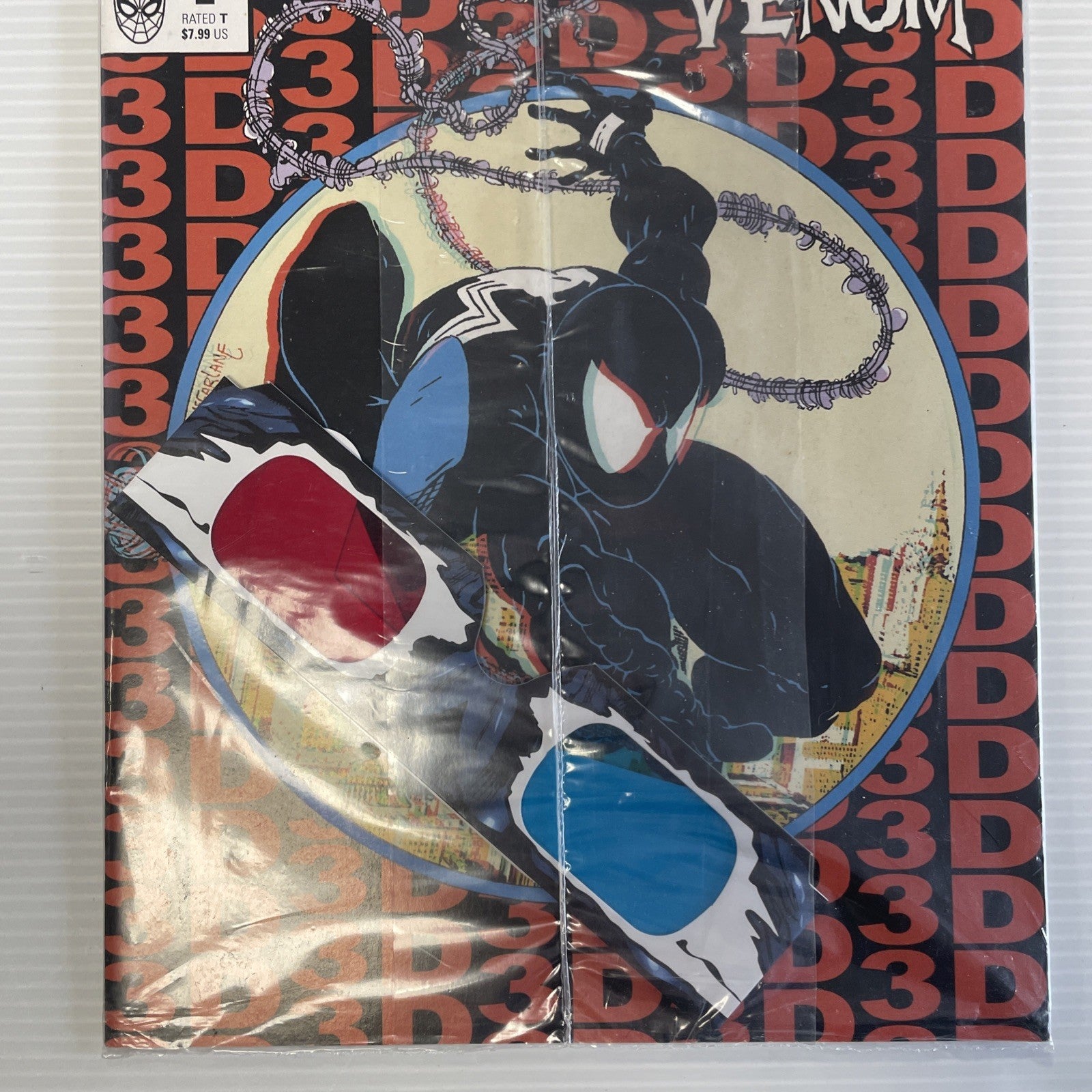 Amazing Spider-Man #300 3-D 2019 Reprint Sealed w/ Glasses 1st Venom2