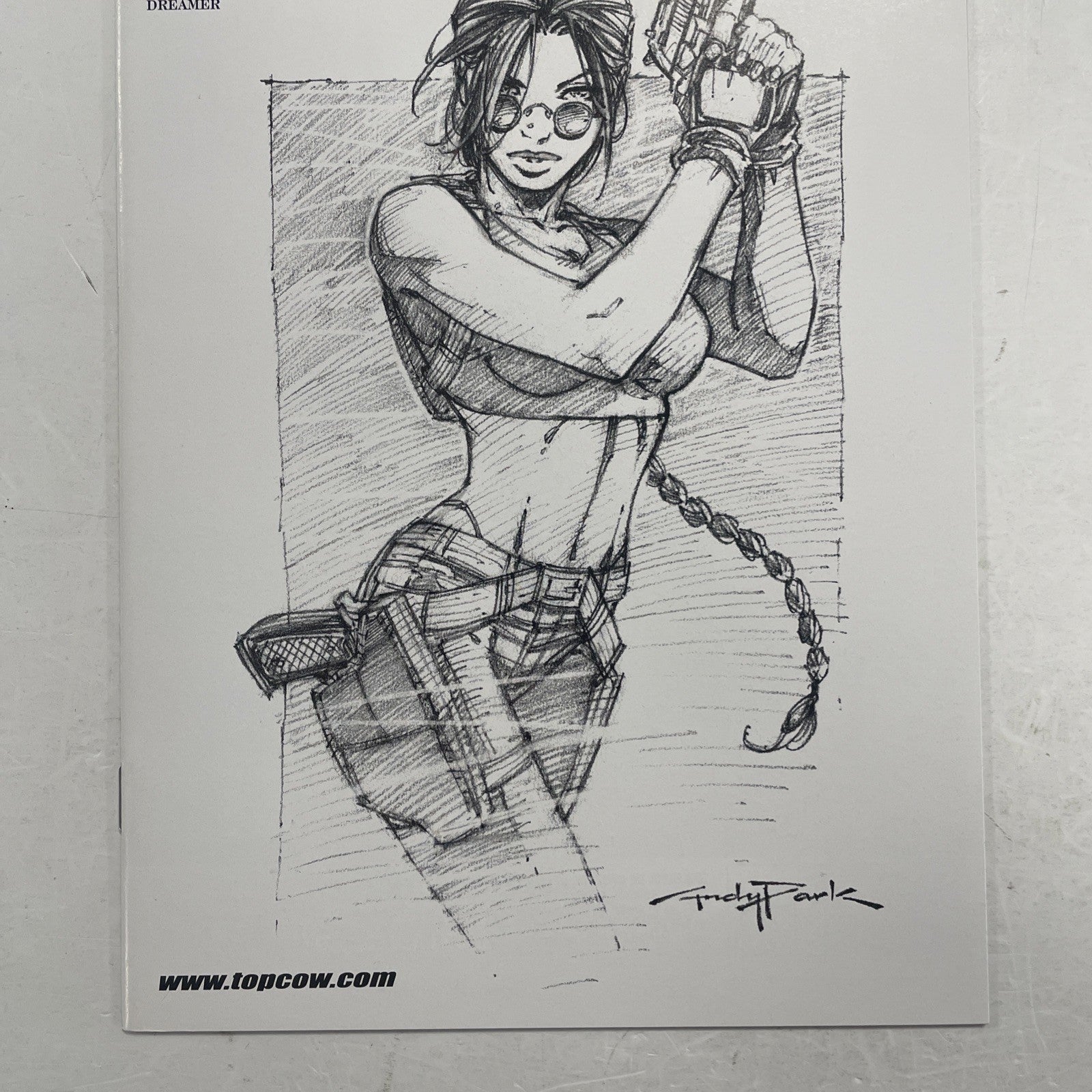 Tomb Raider #9 2000 NM Andy Park Sketch Variant Top Cow2