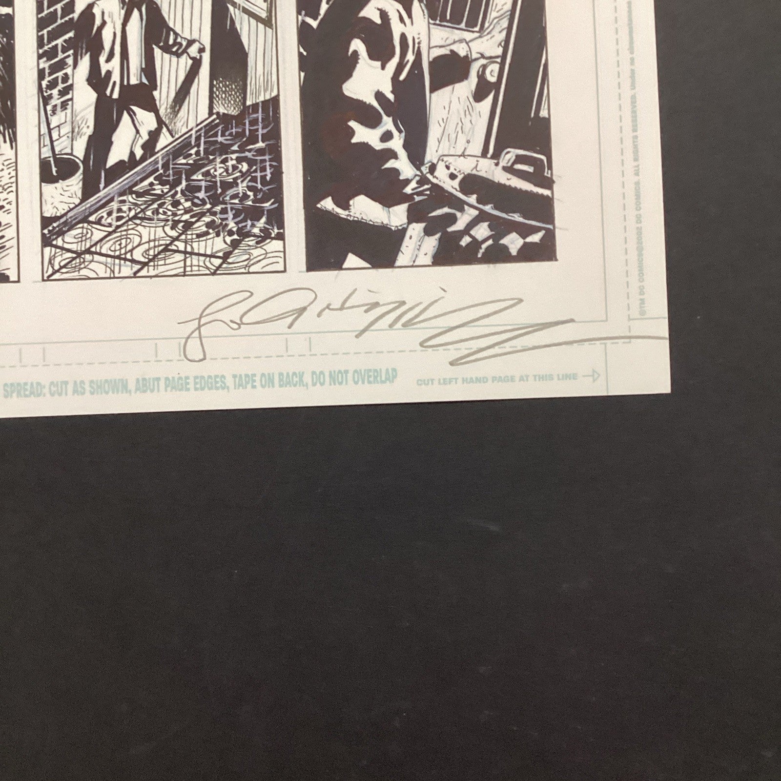 Original Artwork for Thunderbolt Jaxon #1 Page 12 By John Higgins 20063