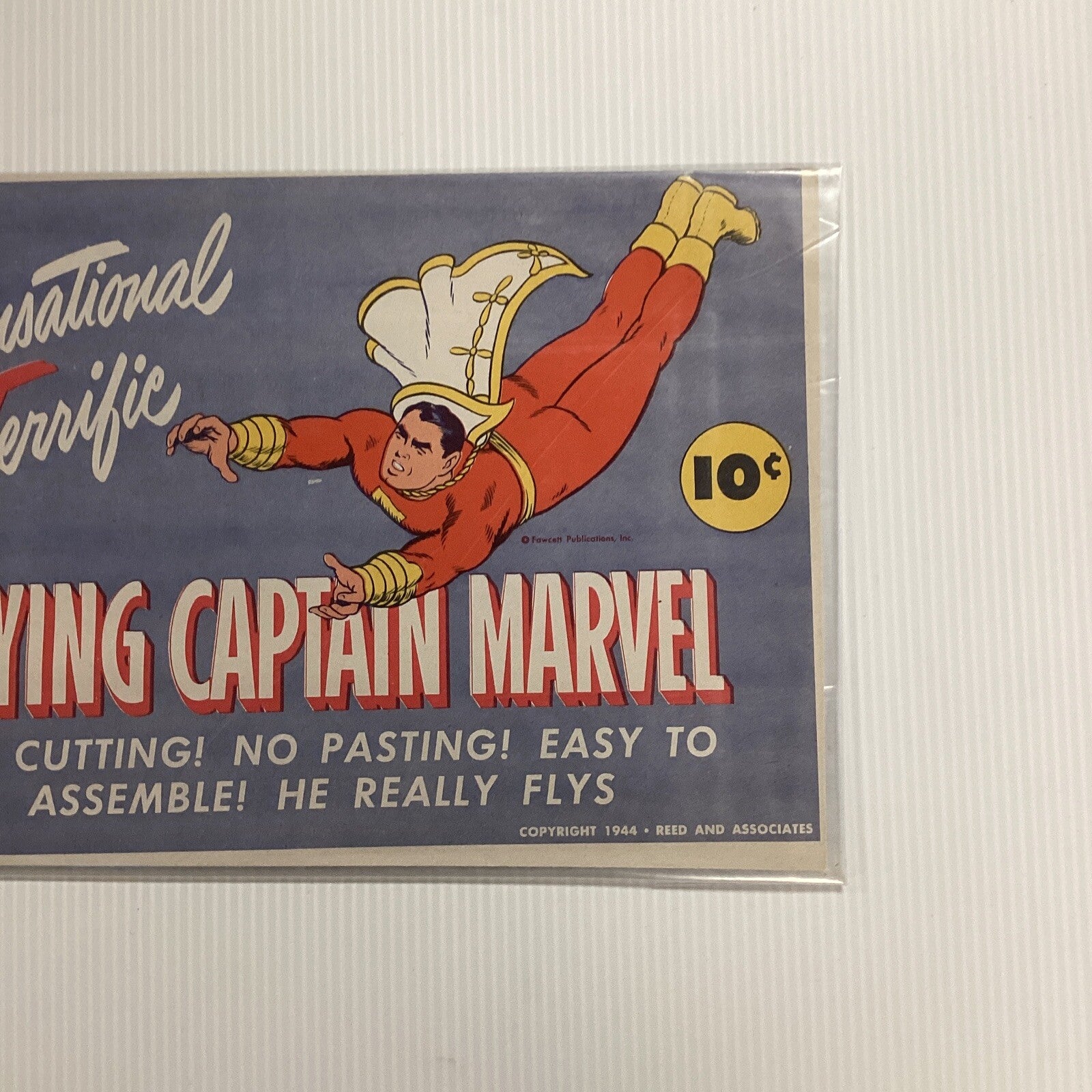 Flying Captain Marvel - Reed And Associates 1944 Fawcett Publications (5)2