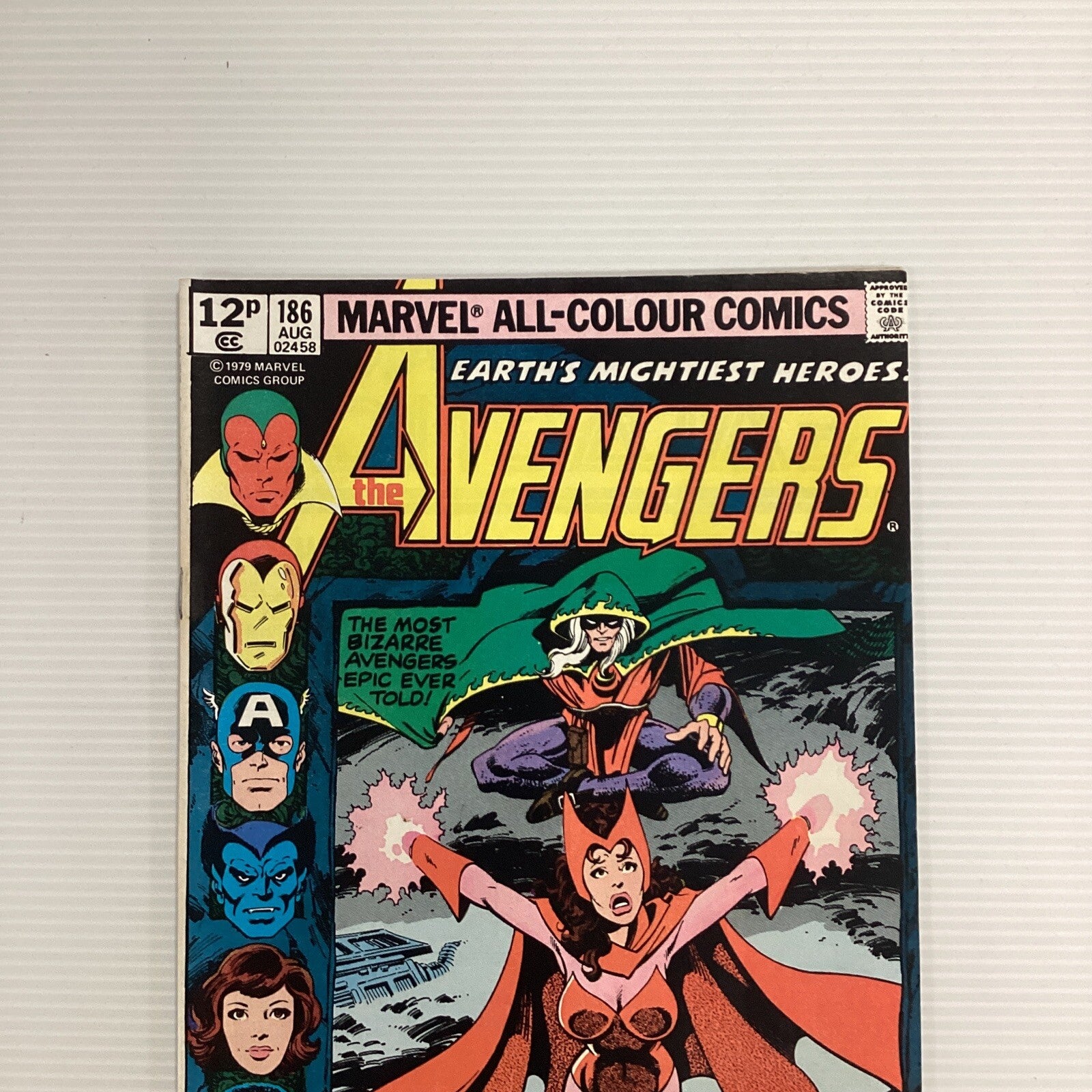 Avengers #186 1979 FN 1st Appearance Magda Pence Copy1