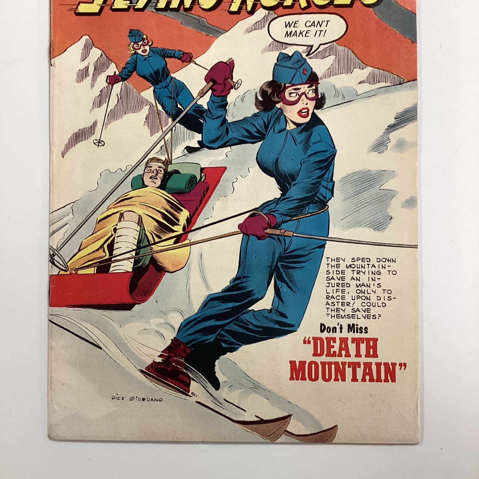 Sue and Sally Smith Flying Nurses 1962 #50 VG Pence copy **See Description2