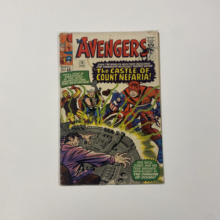 Avengers #13 1965 GD/VG 1st Appearance Count Nefaria
