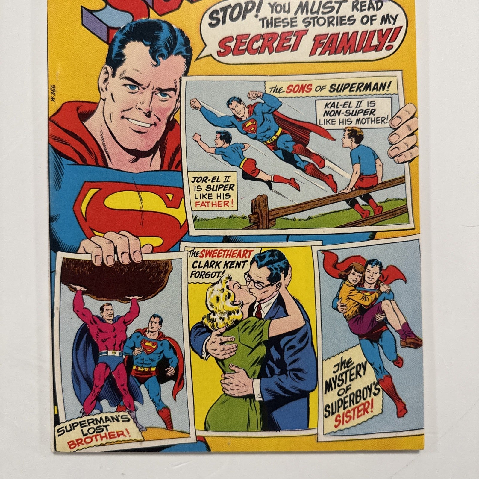 Superman #222 1970 VF Pence Stamp2