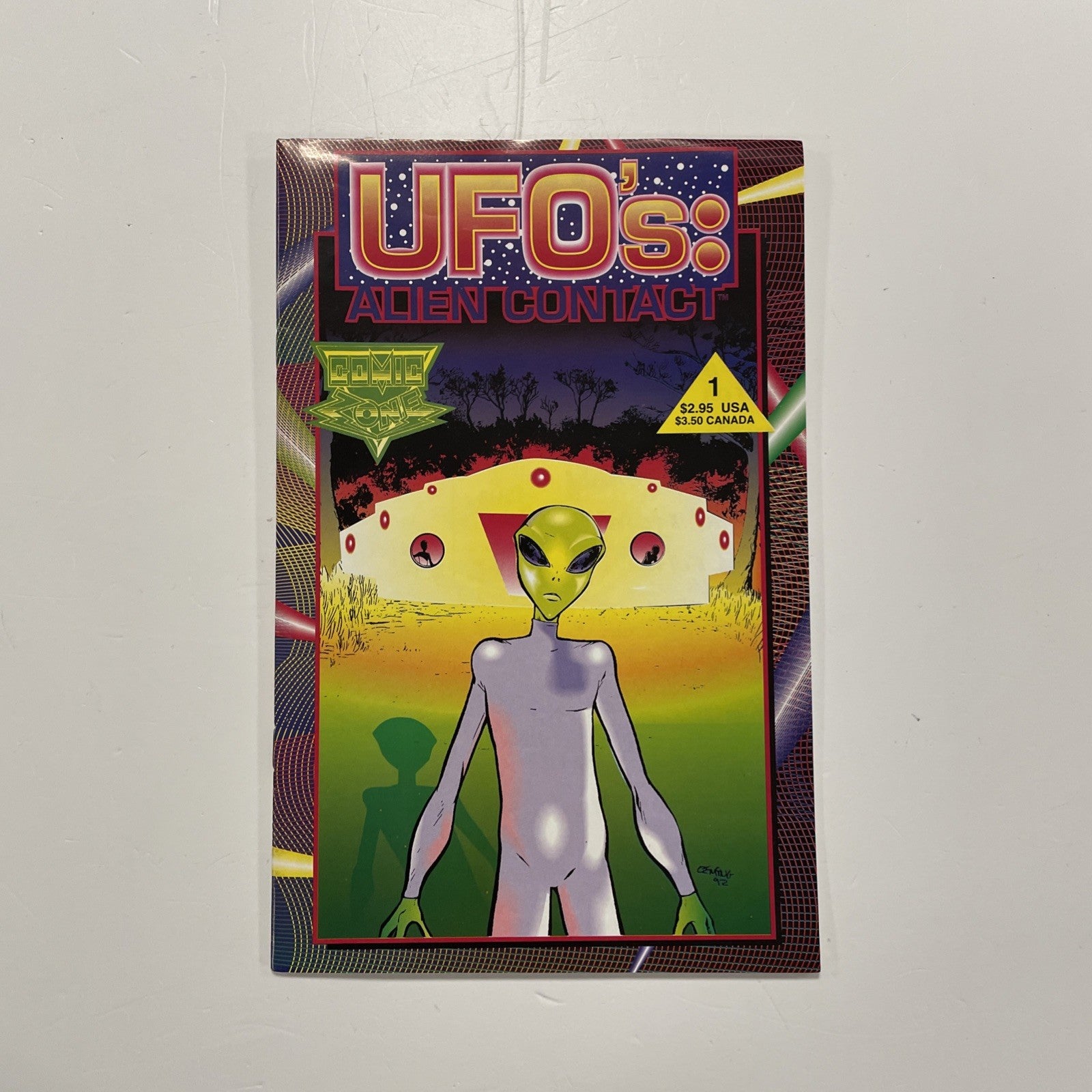 UFO's: Alien Contact #1 1992 FN/VF Comic Zone0