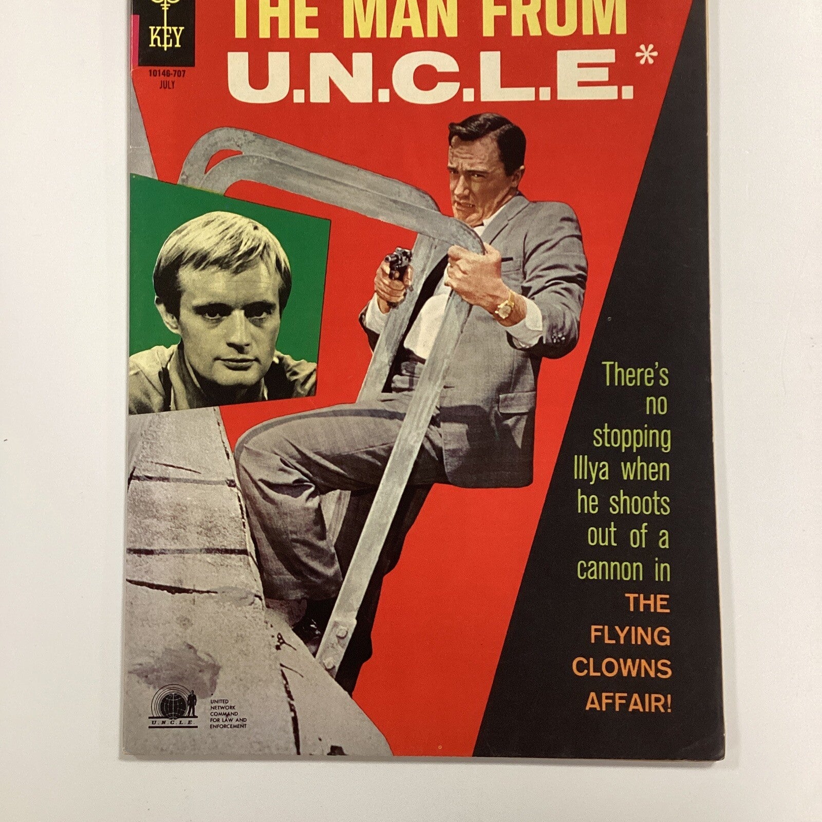 Gold Key Man From Uncle #13 1967 VF-2