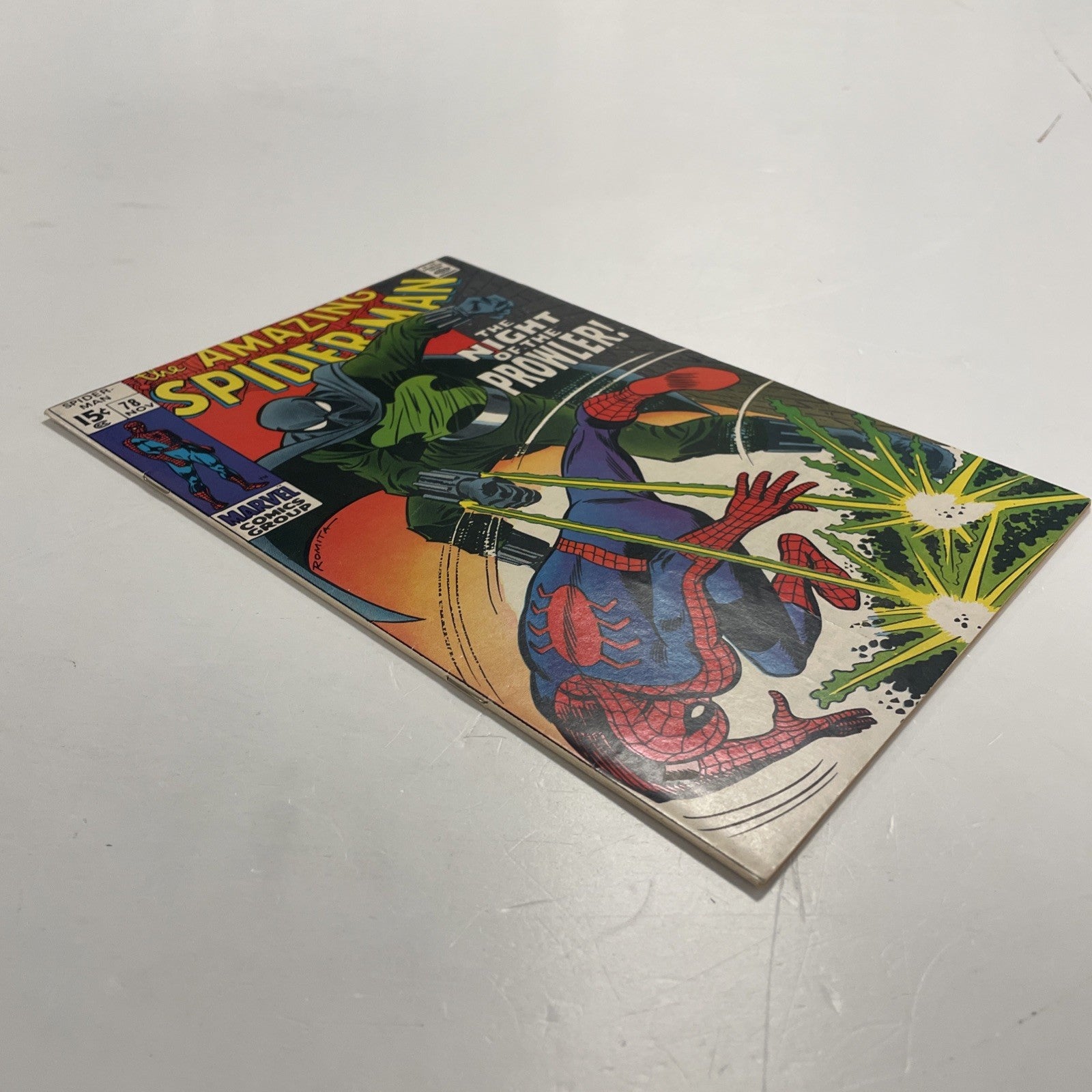 Amazing Spider-Man #78 1969 VF- 1st Appearance of The Prowler *See Description3