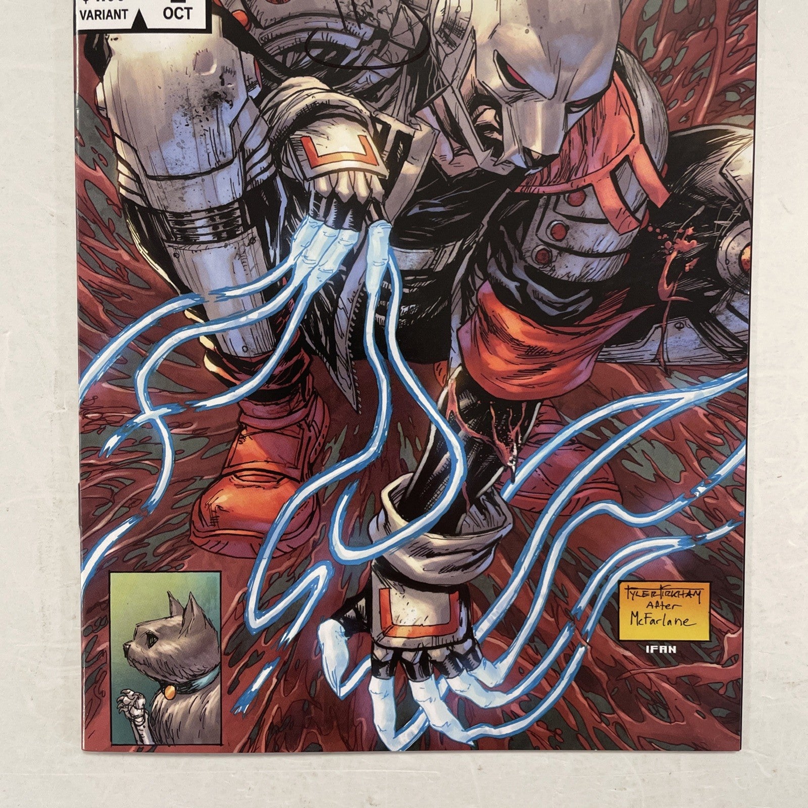 Ninja Funk #1 2022 Spider-man #1 Homage Cover Signed by JPG McFly with CoA2
