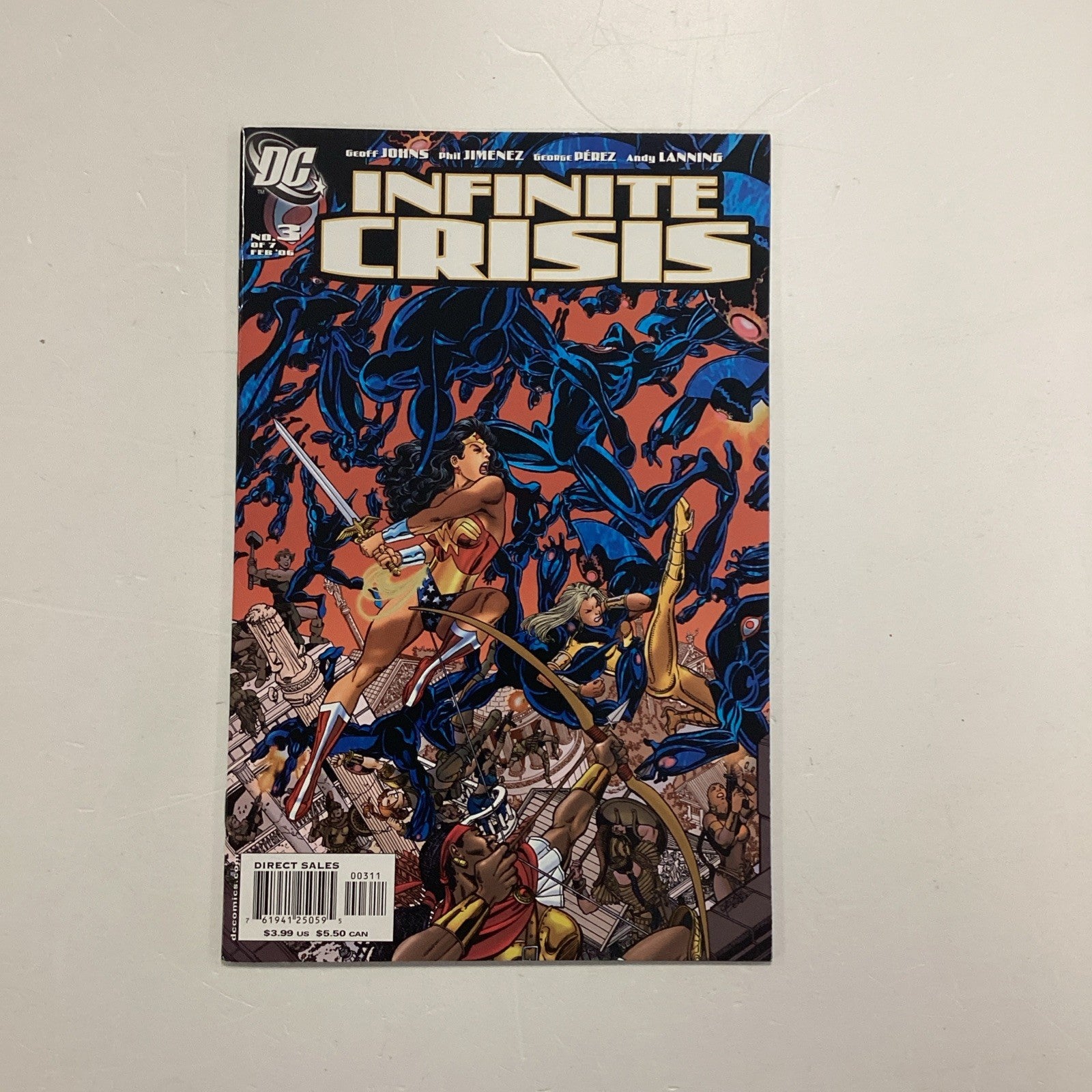 Infinite Crisis #3 2006 NM 1st Appearance of Jaime Reyes Jim Lee Variant0