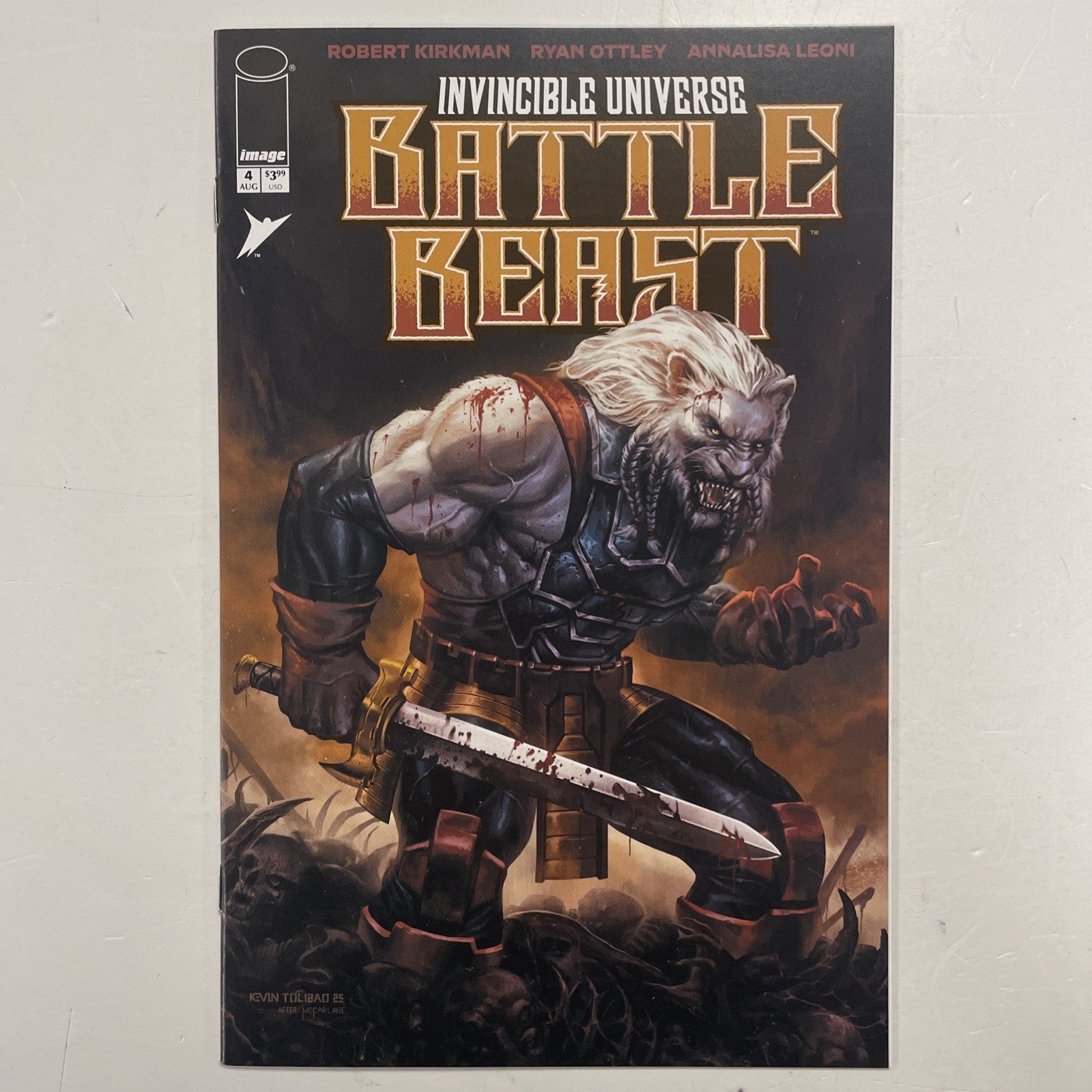 Invincible Universe Battle Beast #4 2025 NM Kevin Tolibao **0
