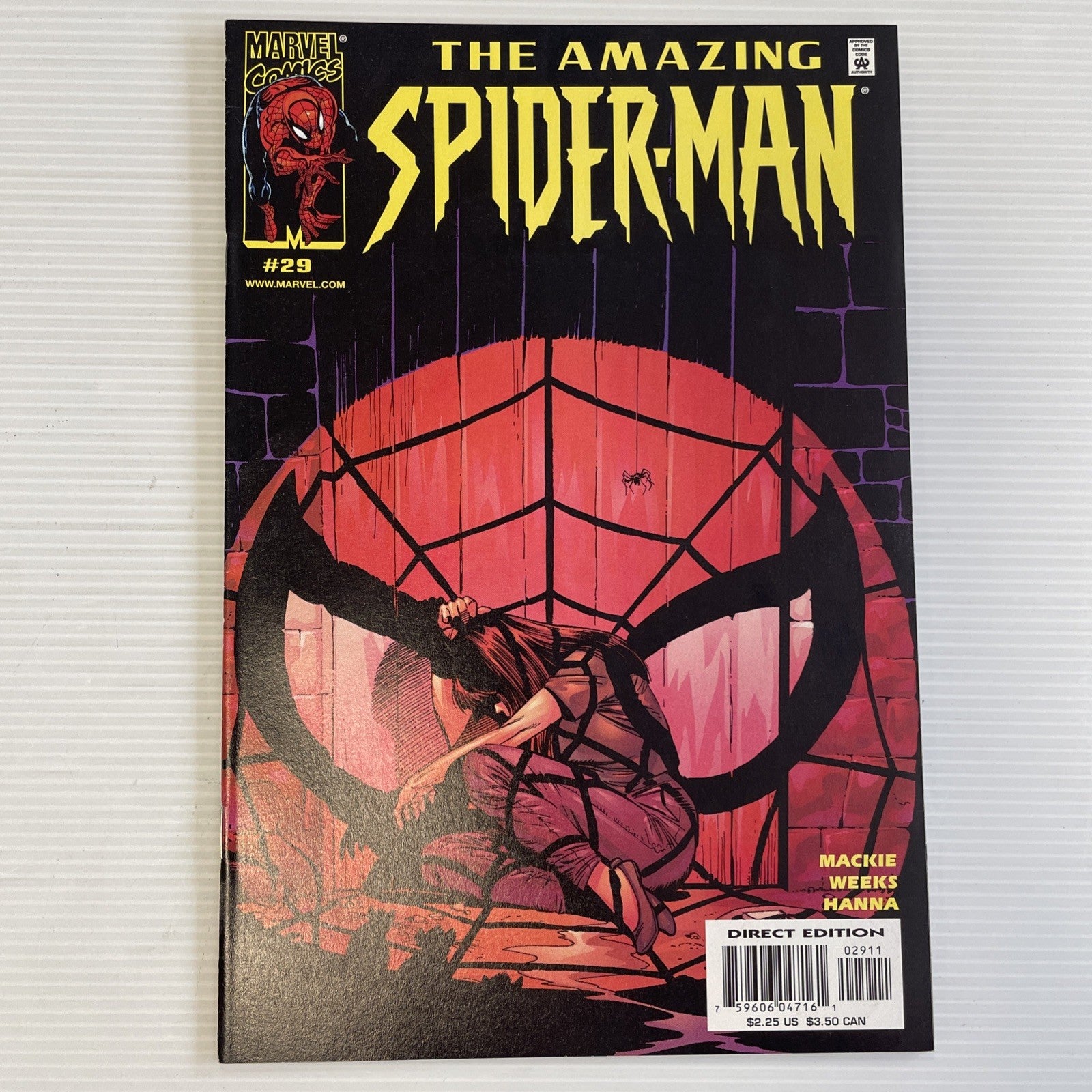 Amazing Spider-man #29 2001 VF/NM Mary Jane Returns0