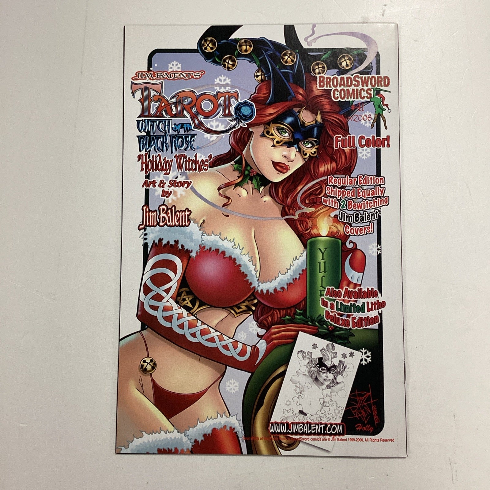 Tarot Witch Of The Black Rose #40 2006 NM Deluxe Editon inc. Signed print4