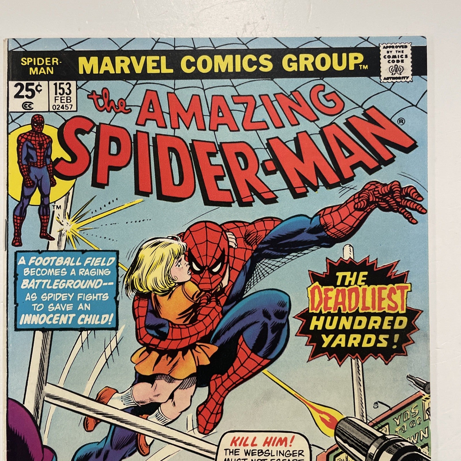 Amazing Spider-Man #153 1976 VF1