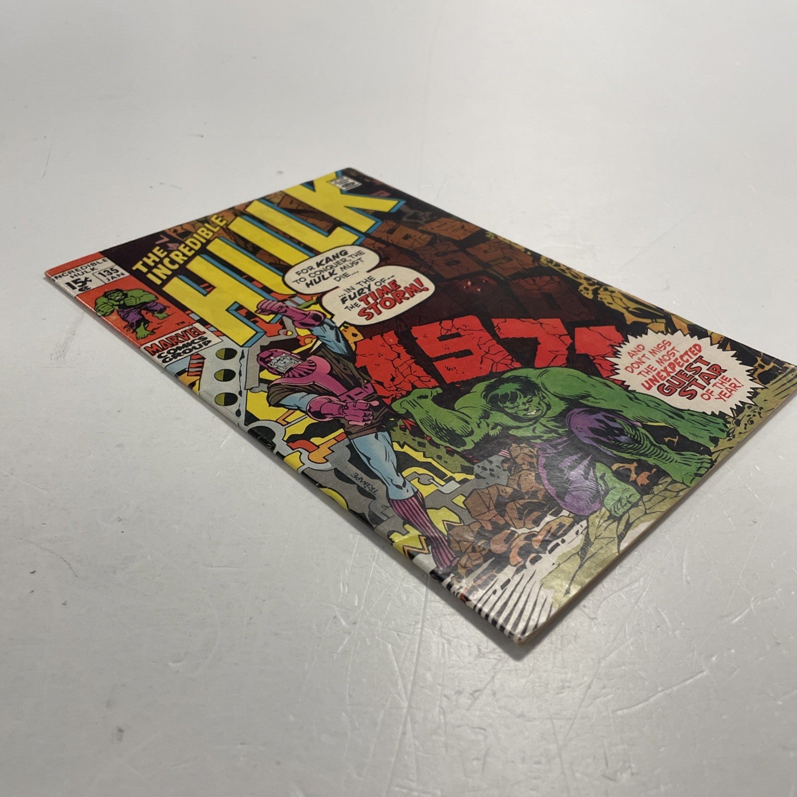 Incredible Hulk #135 1971 VG/FN Kang Cover3