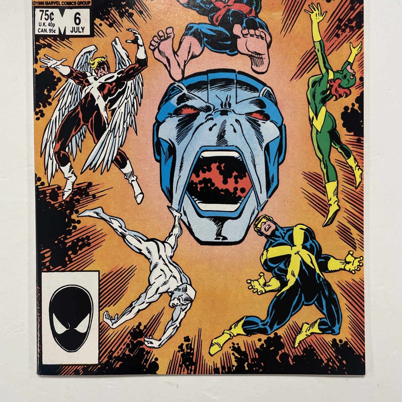 X-factor #6 1986 FN/VF 1st Full Appearance of Apocalypse (6)2