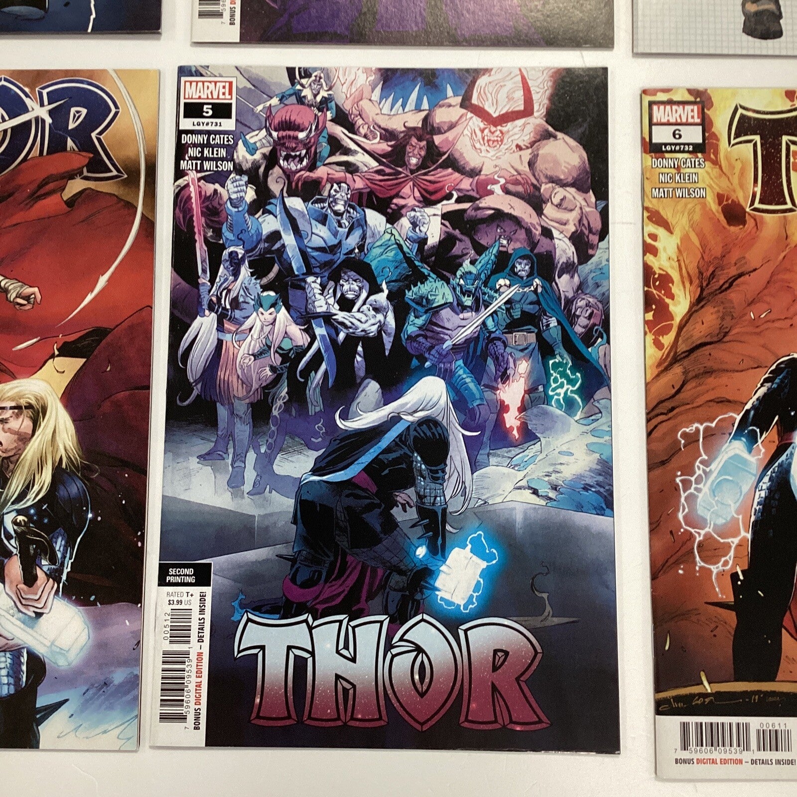 Thor #1-6 2020 VF/NM 1st App Black Winter, Black Infinity Gauntlet & More5