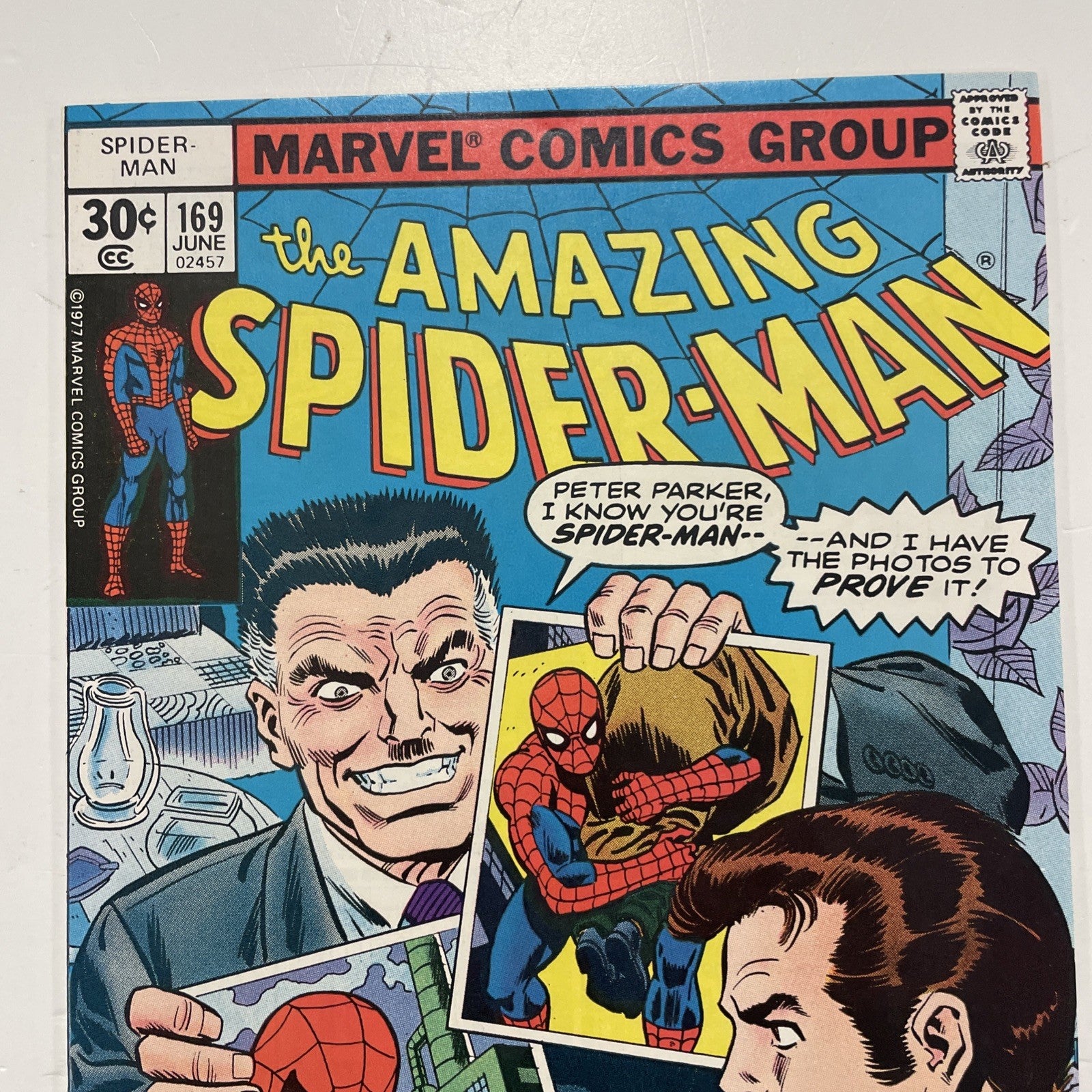 Amazing Spider-Man #169 1977 NM-1