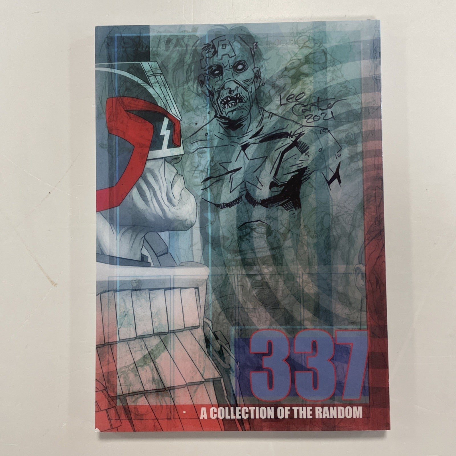 337 Lee Carter Boom A collection of the Random With 4 Signed Prints3