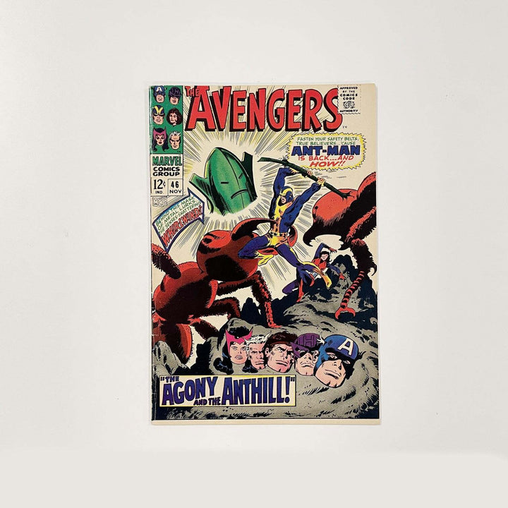 Avengers #46 1967 FN Raw Comic Cent Copy