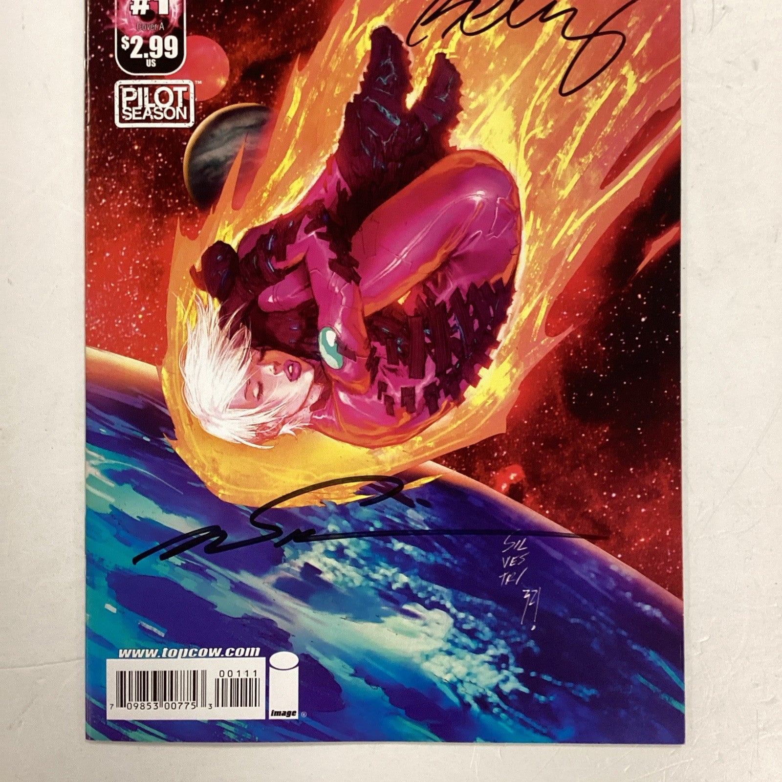 Stellar #1 2010 First Print Signed Bernard Cheng & Marc Silvestri2
